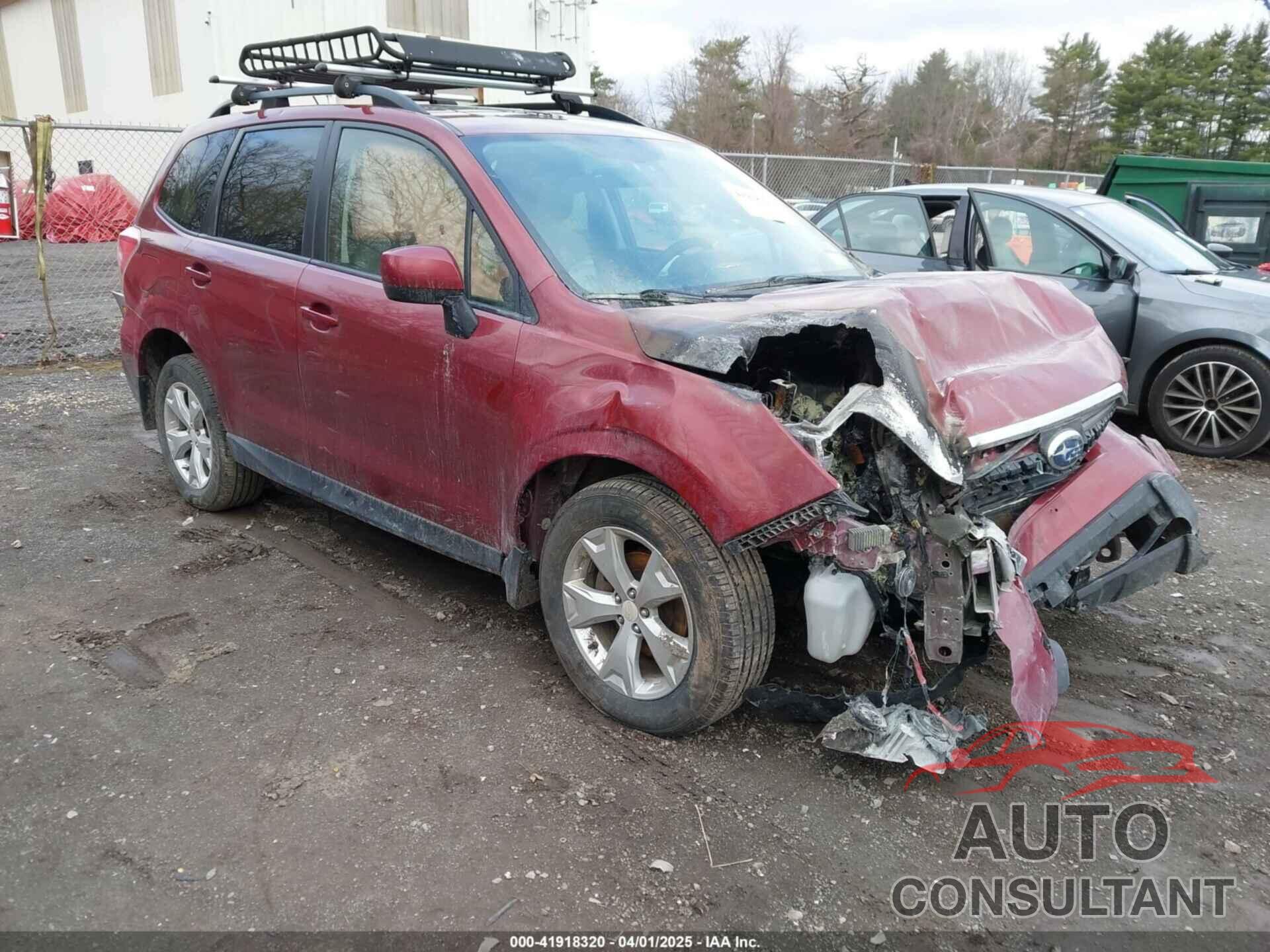 SUBARU FORESTER 2015 - JF2SJADC9FH405947