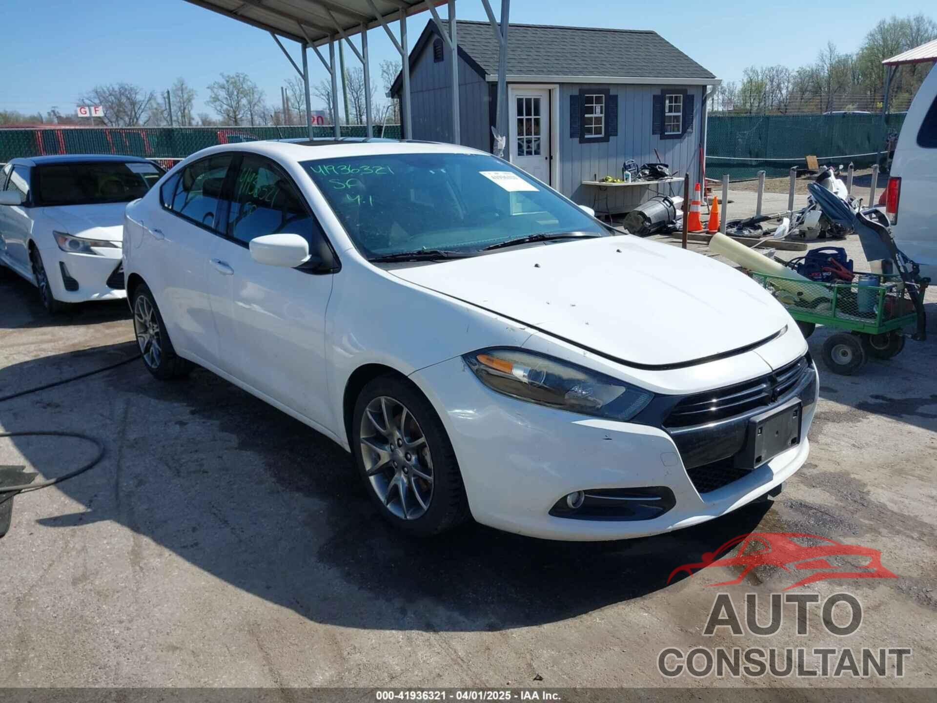 DODGE DART 2014 - 1C3CDFBB1ED926544