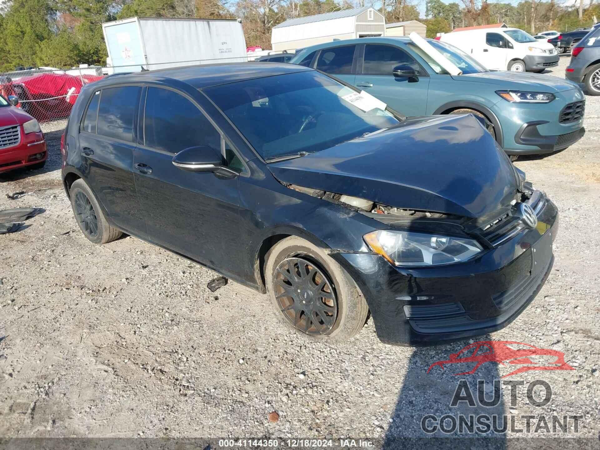 VOLKSWAGEN GOLF 2015 - 3VW2A7AU1FM026545