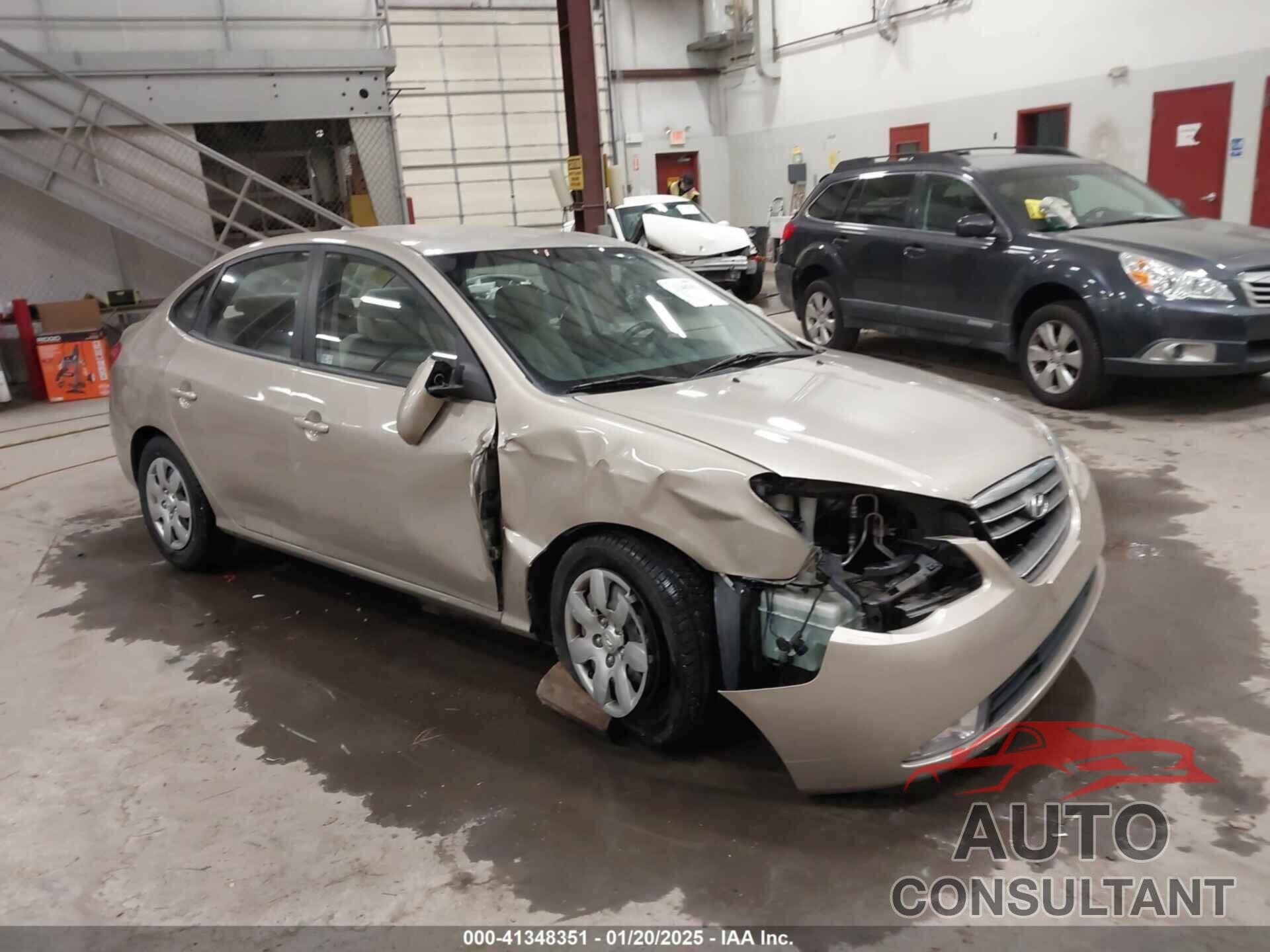 HYUNDAI ELANTRA 2009 - KMHDU46D99U672387
