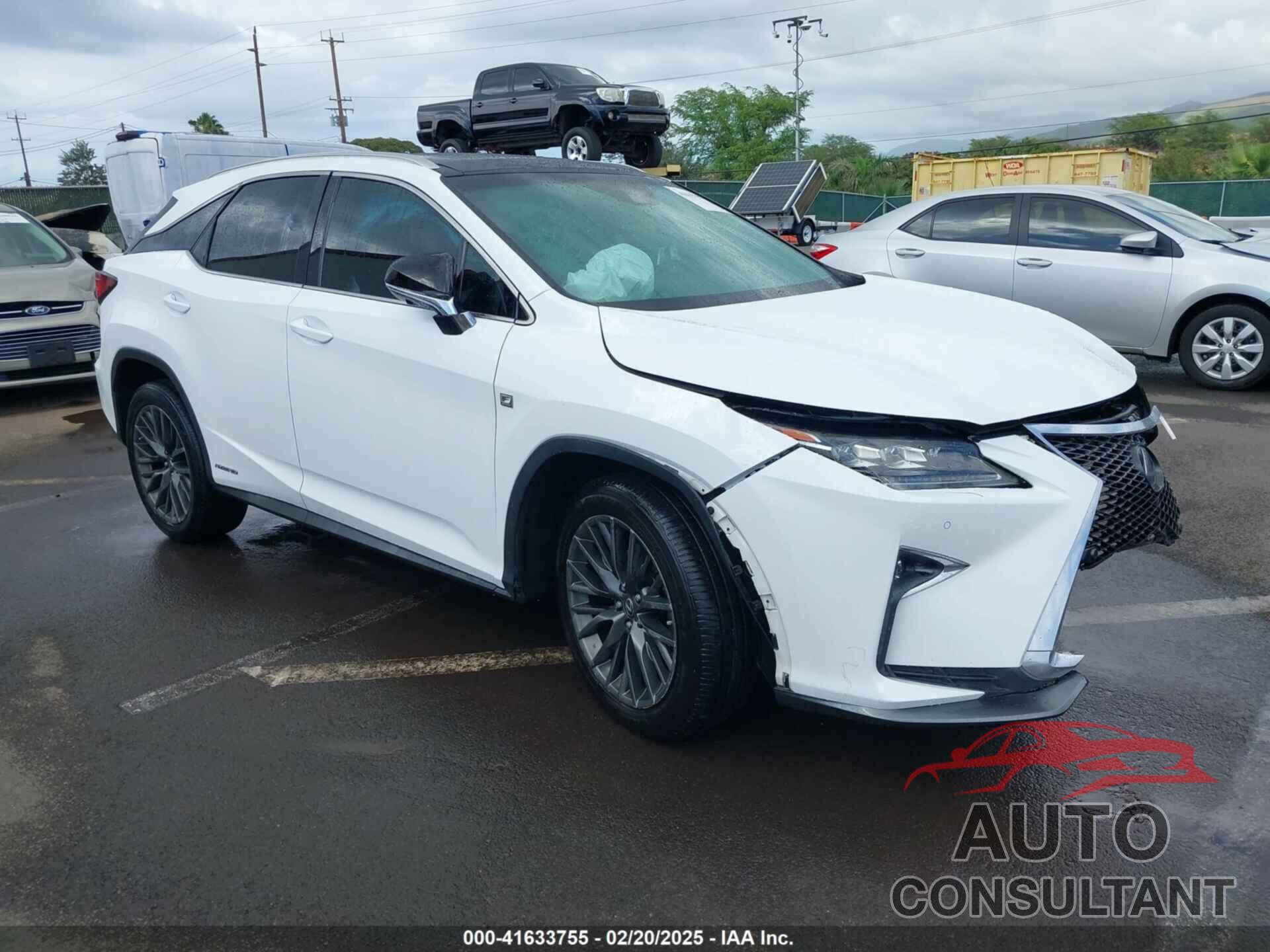 LEXUS RX 450H 2016 - 2T2BGMCA9GC006844