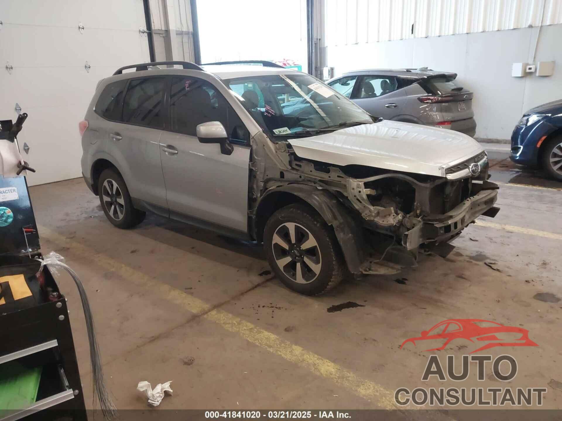 SUBARU FORESTER 2018 - JF2SJAGC3JH519186