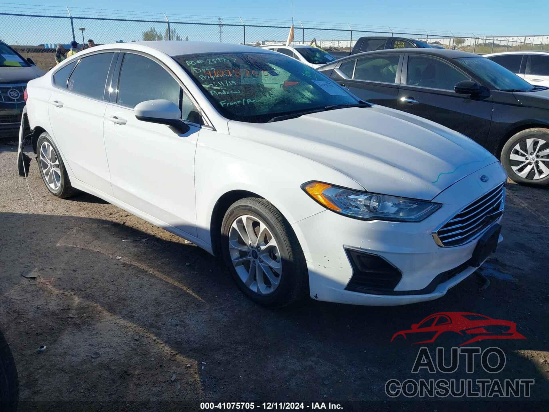 FORD FUSION 2020 - 3FA6P0HD9LR258900