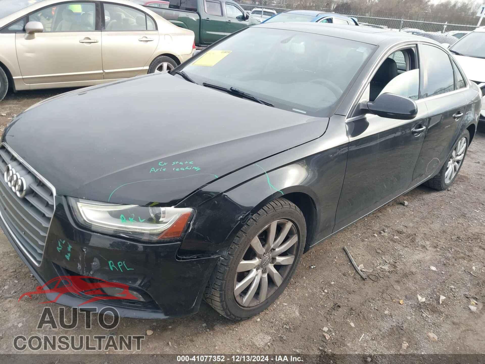 AUDI A4 2013 - WAUBFAFL1DN004689