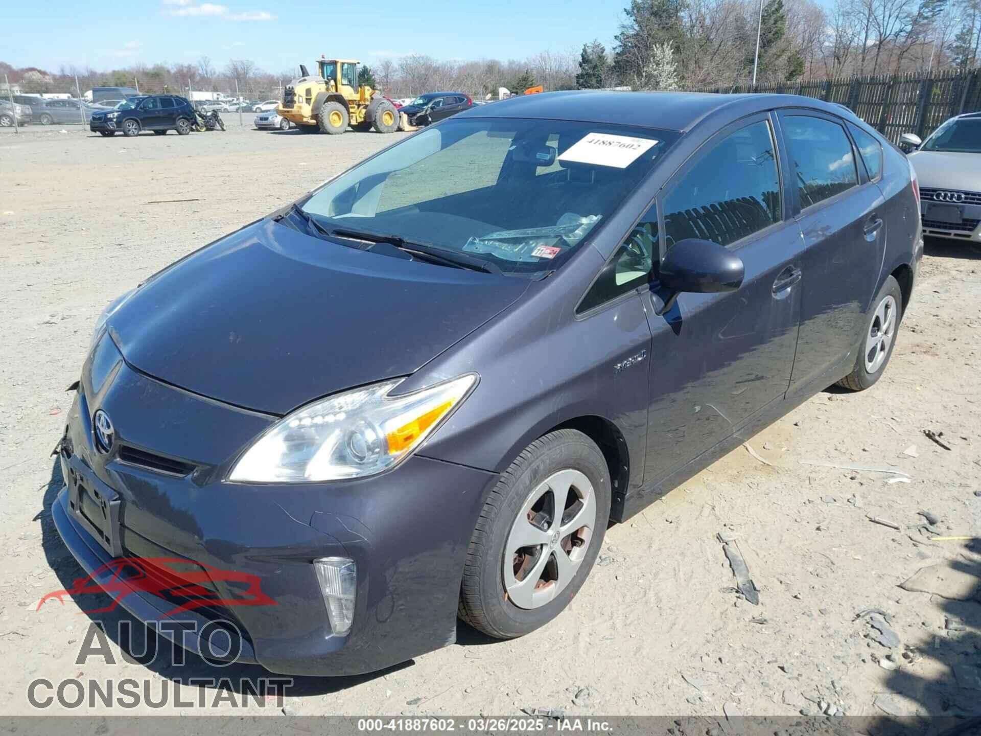 TOYOTA PRIUS 2012 - JTDKN3DU5C5507573