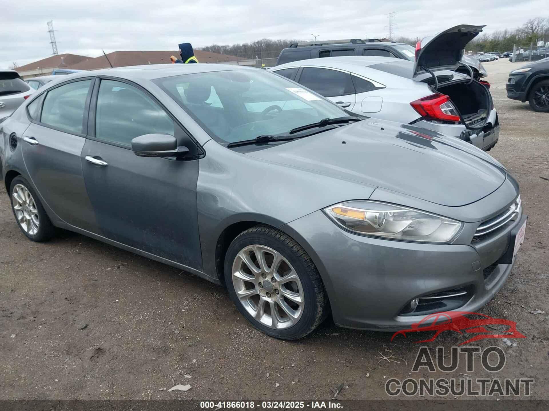 DODGE DART 2013 - 1C3CDFCH3DD134994