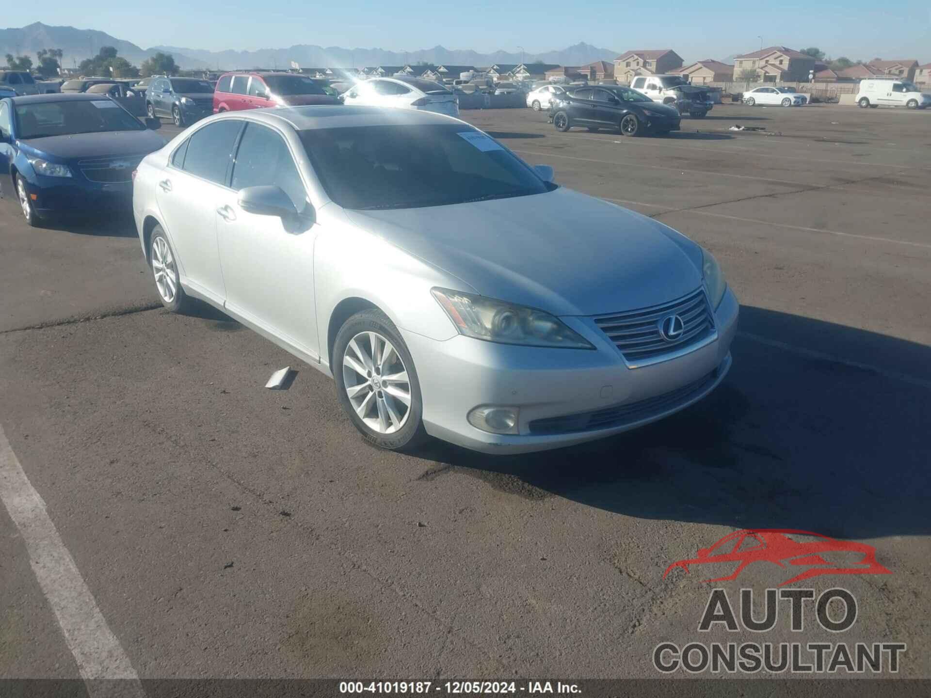 LEXUS ES 350 2010 - JTHBK1EG5A2366569