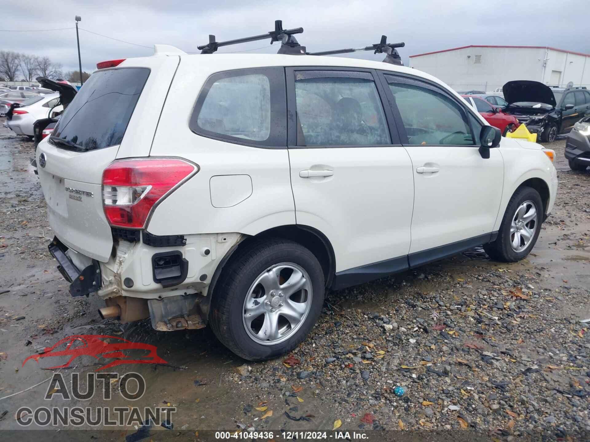 SUBARU FORESTER 2016 - JF2SJAAC9GG469854