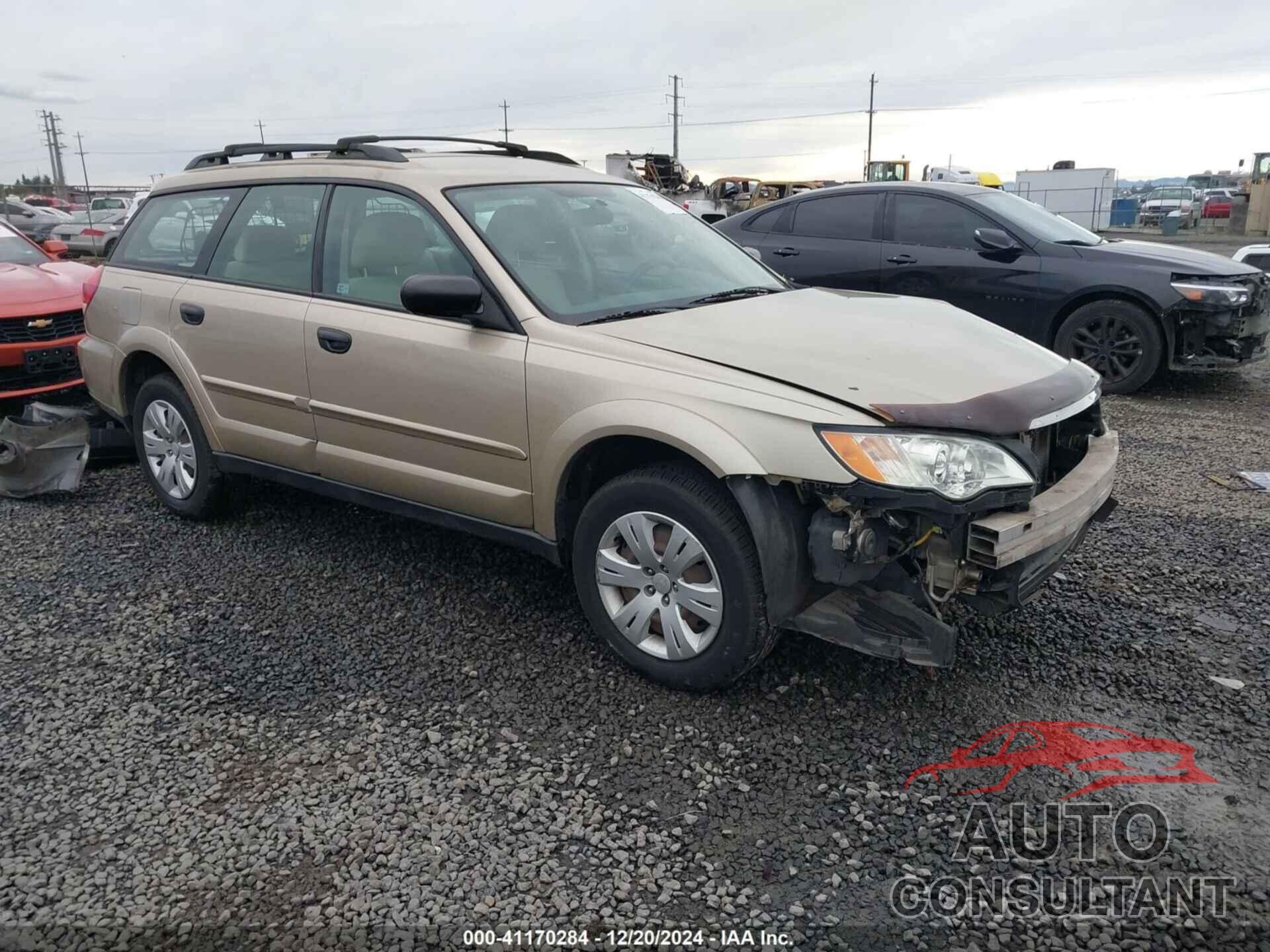 SUBARU OUTBACK 2009 - 4S4BP60C597339547