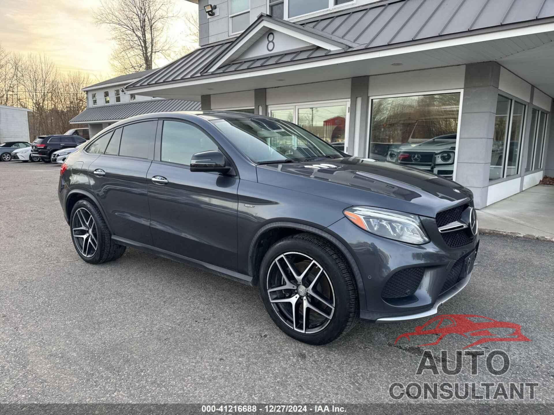 MERCEDES-BENZ GLE COUPE 2016 - 4JGED6EBXGA023843