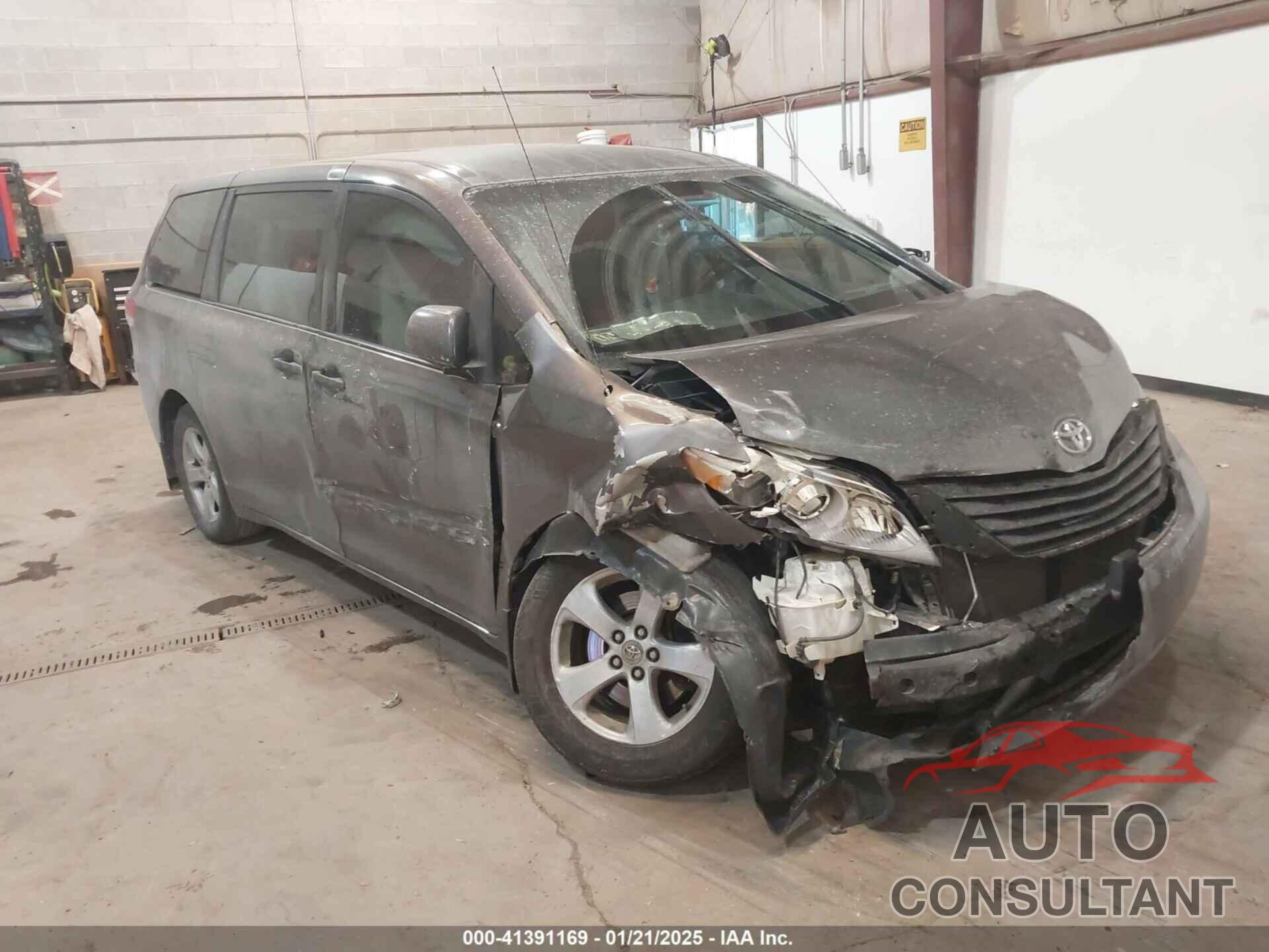 TOYOTA SIENNA 2012 - 5TDKA3DC6CS010691