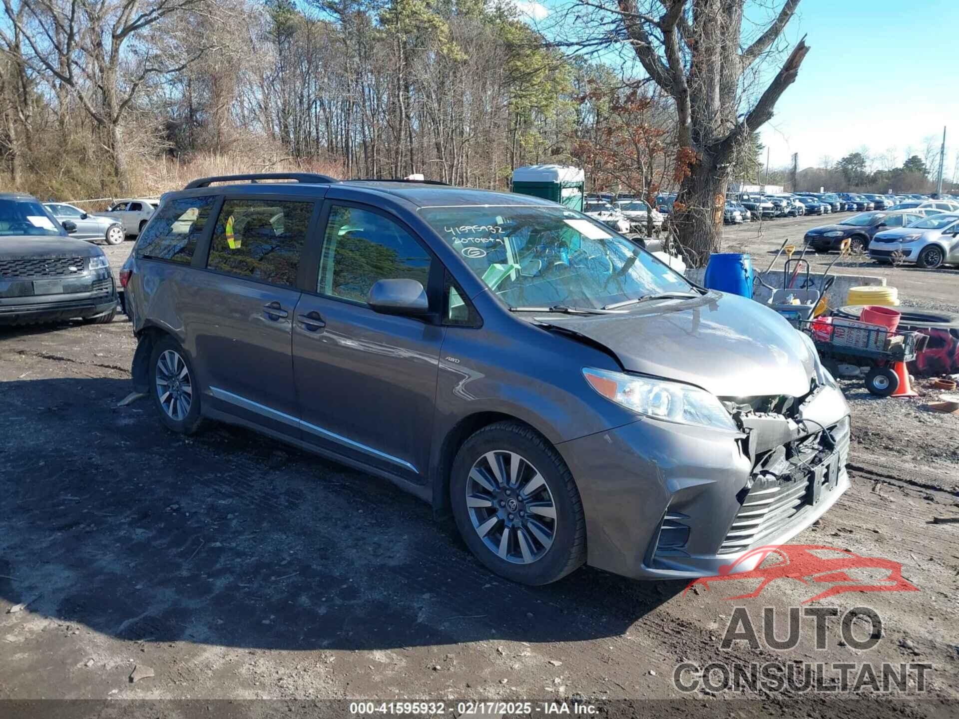 TOYOTA SIENNA 2020 - 5TDJZ3DC9LS248085