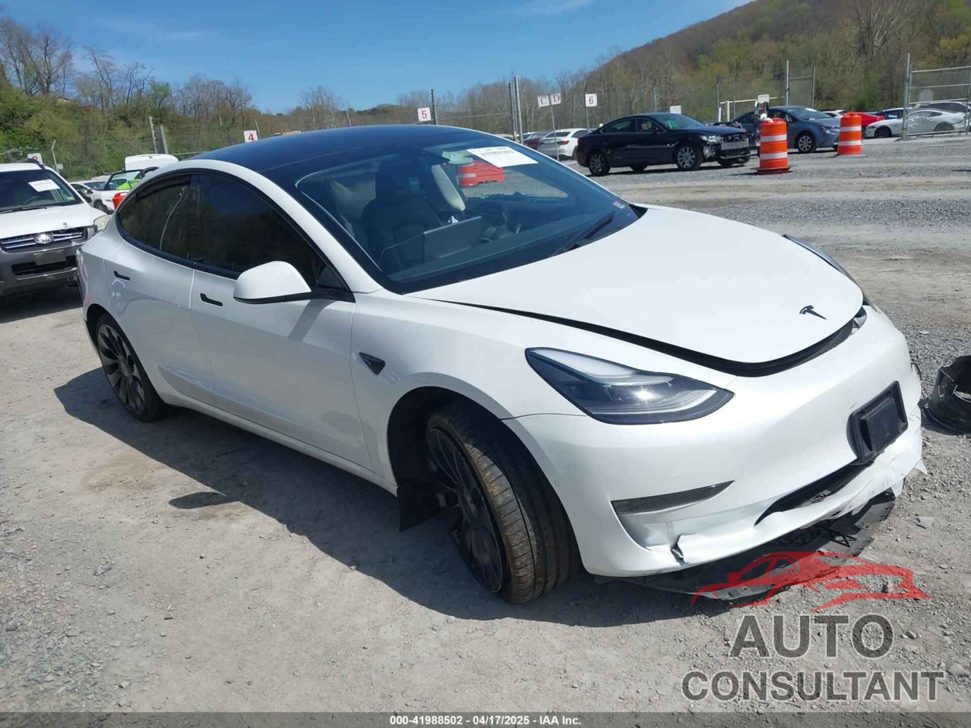 TESLA MODEL 3 2021 - 5YJ3E1ECXMF083757