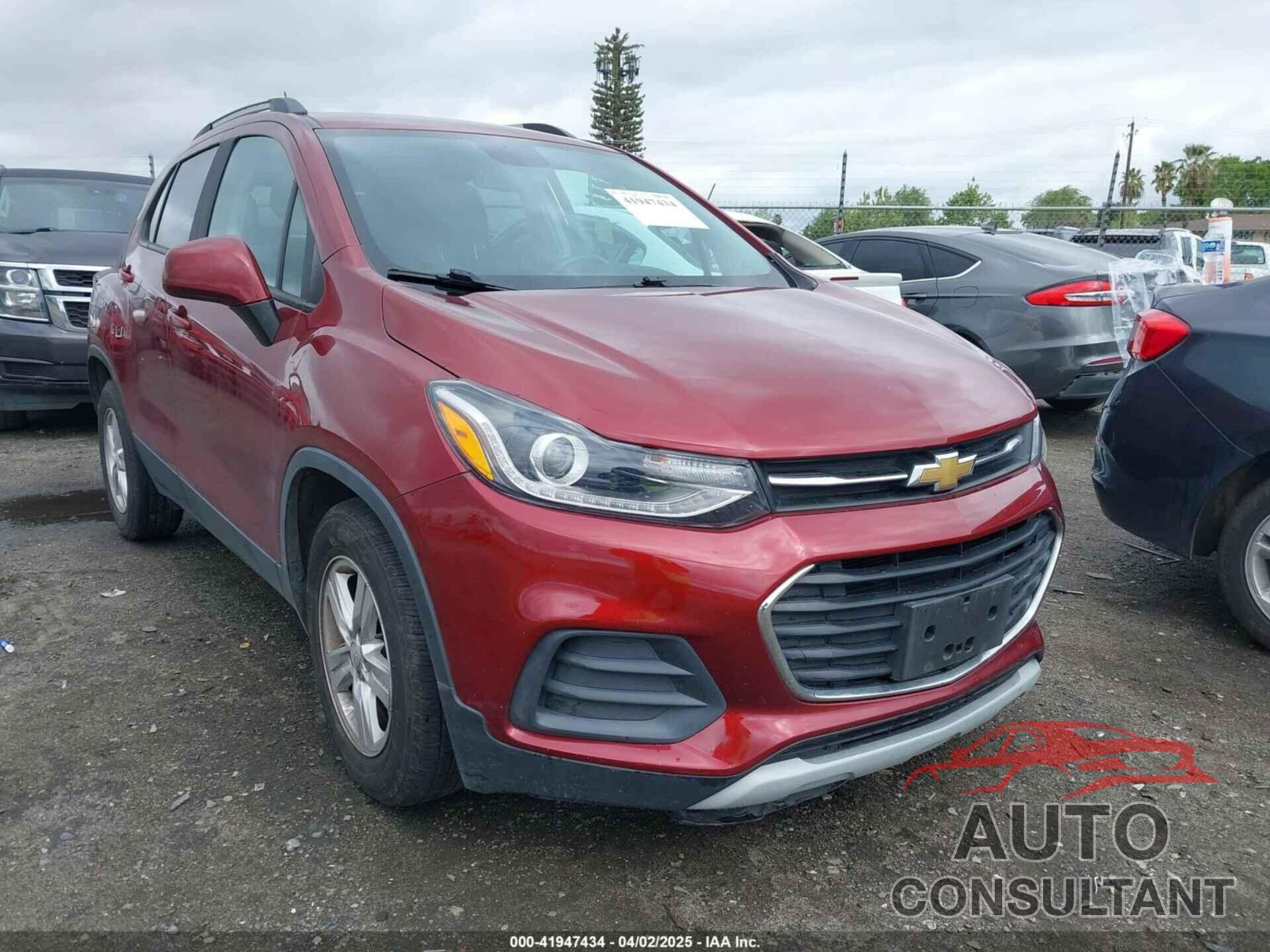 CHEVROLET TRAX 2021 - KL7CJLSM5MB374686