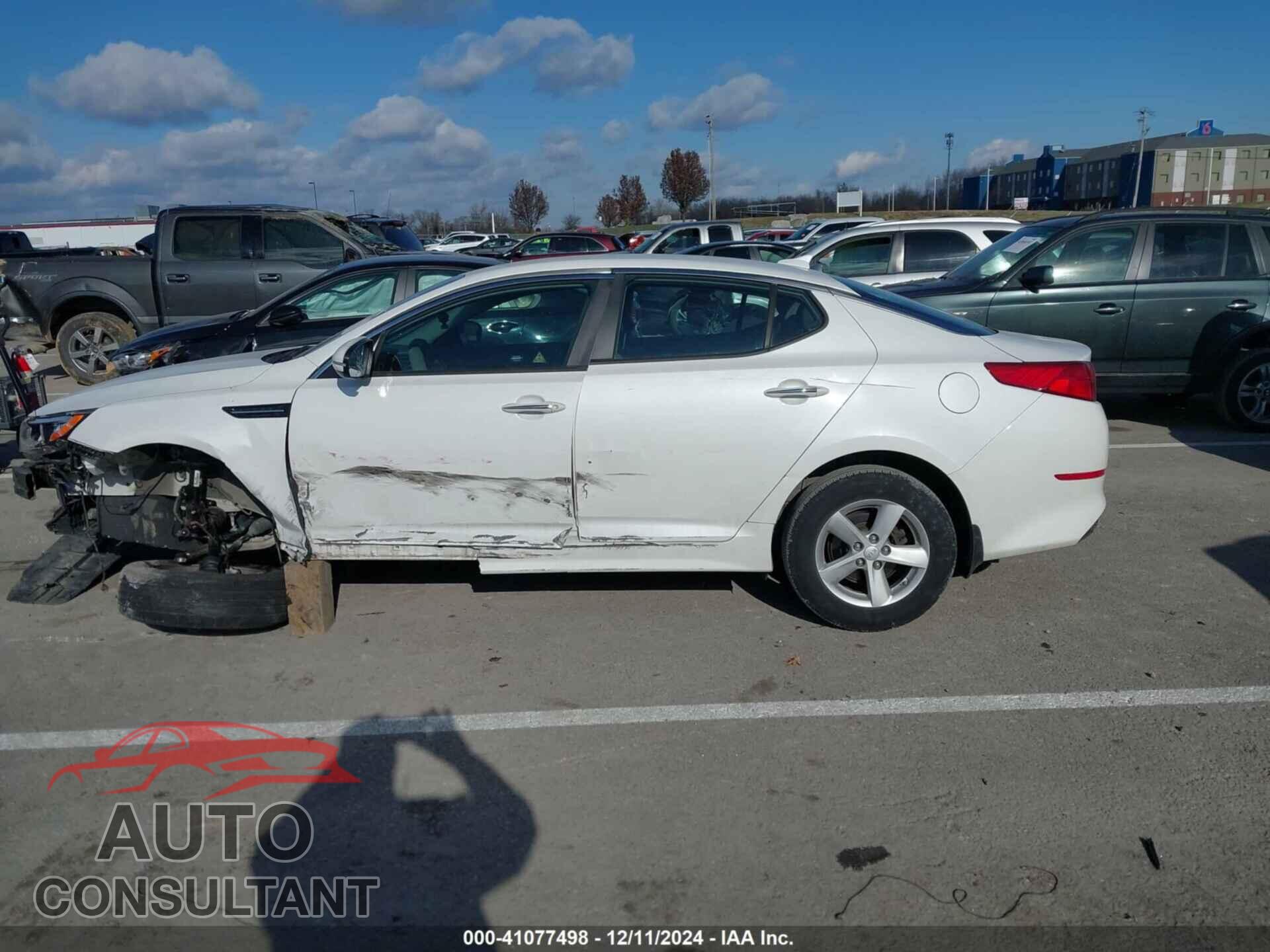 KIA OPTIMA 2015 - KNAGM4A74F5657396