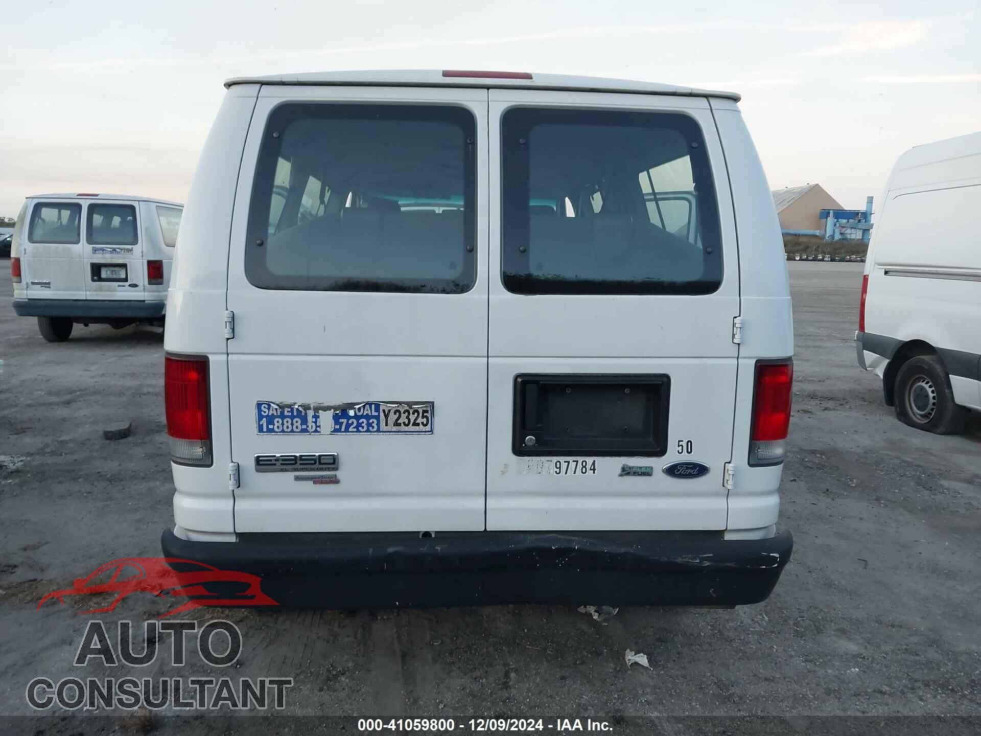 FORD E-350 SUPER DUTY 2010 - 1FBNE3BL9ADA95253