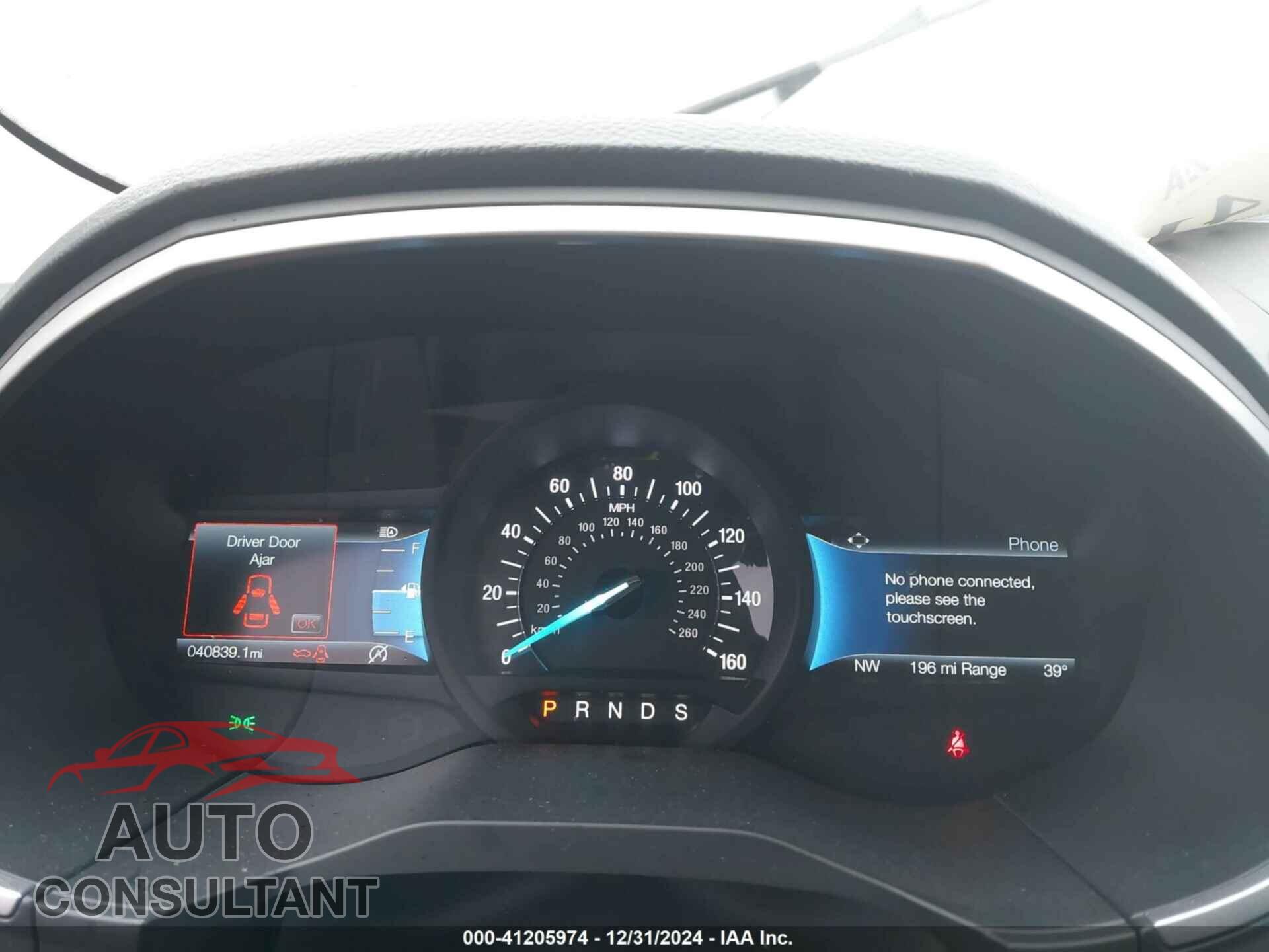 FORD EDGE 2021 - 2FMPK4J91MBA39306