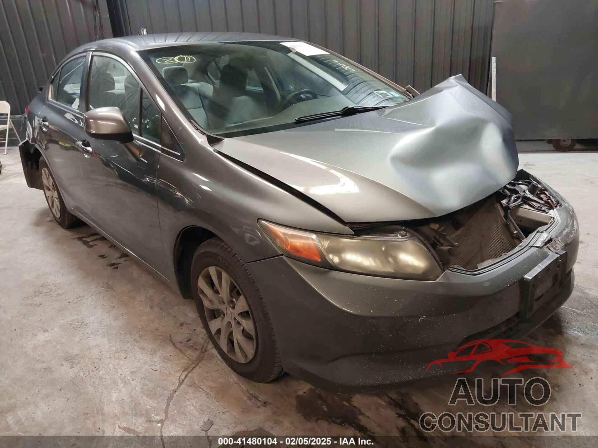 HONDA CIVIC 2012 - 19XFB2F51CE314299