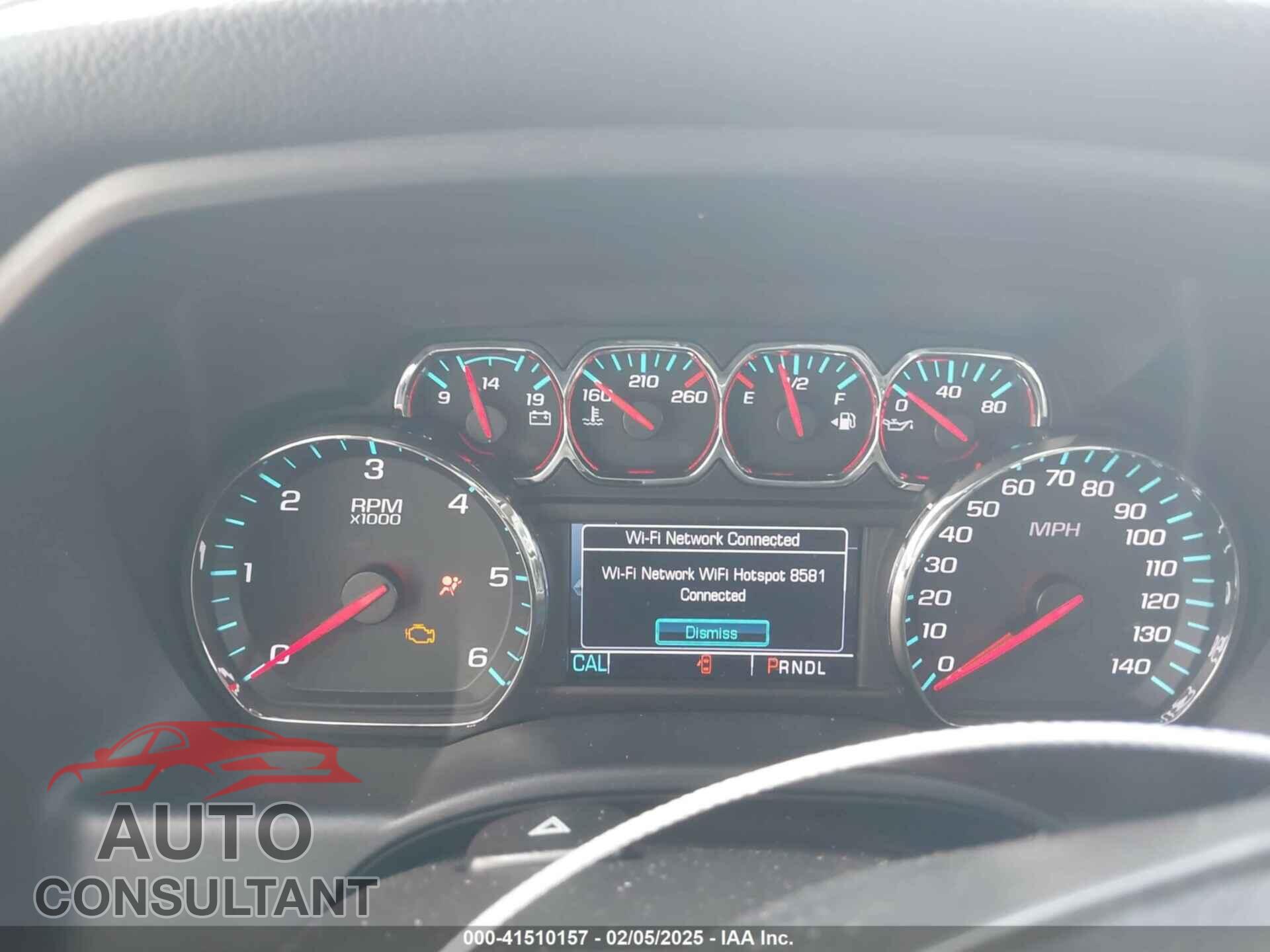 CHEVROLET SILVERADO 1500 2017 - 3GCPCSEC7HG450577