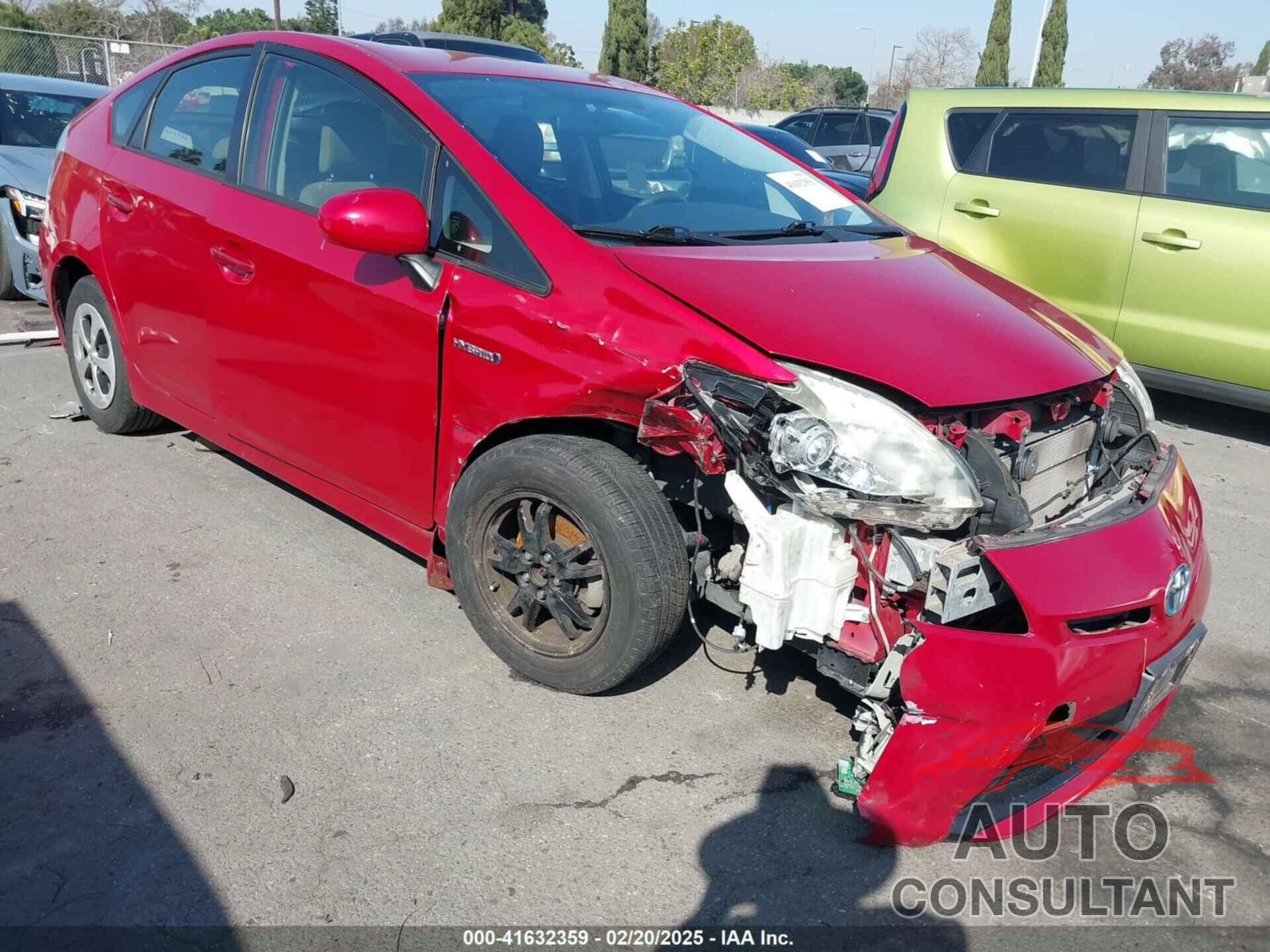 TOYOTA PRIUS 2013 - JTDKN3DU9D0353965