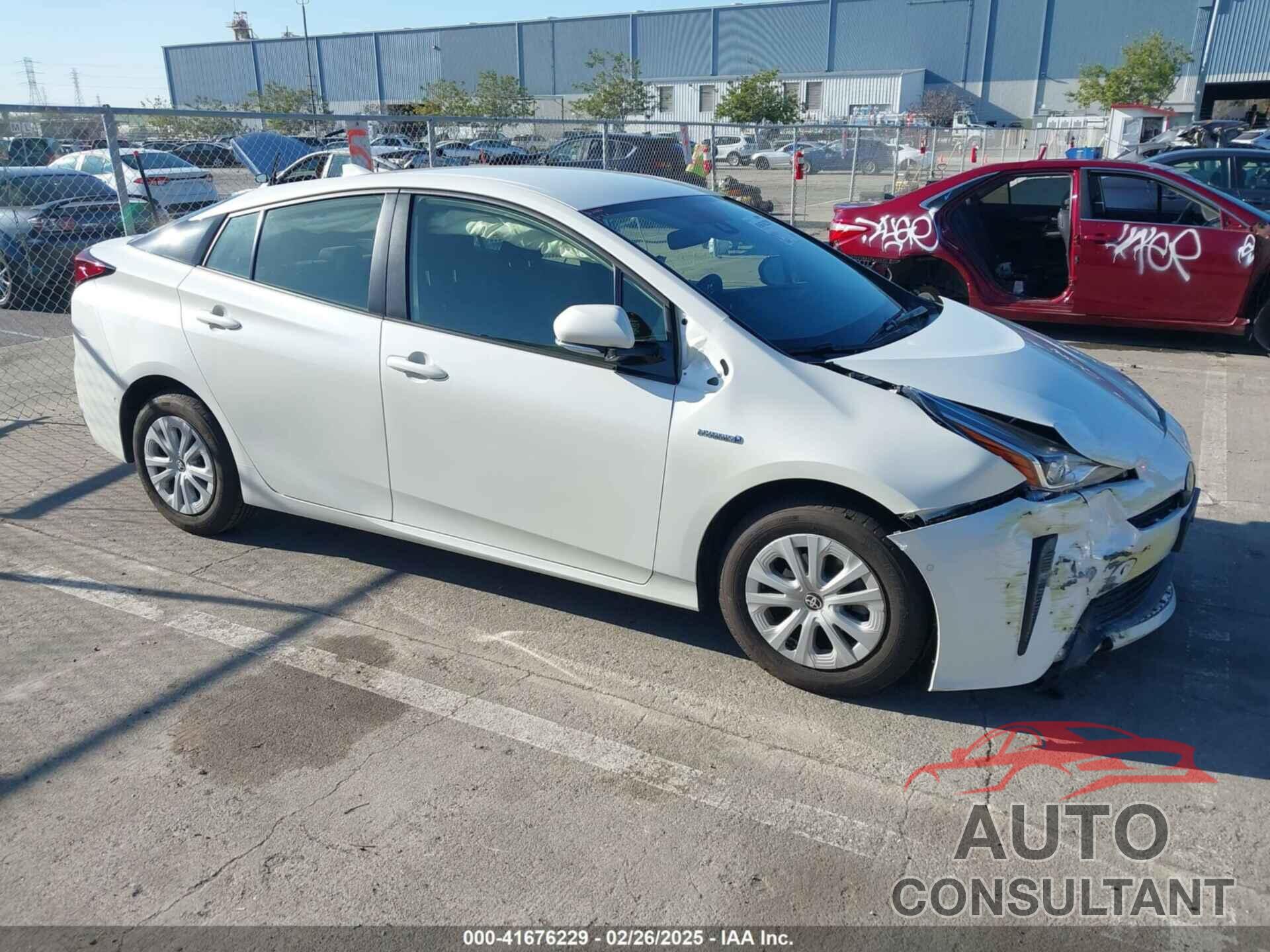 TOYOTA PRIUS 2019 - JTDKARFU5K3074181