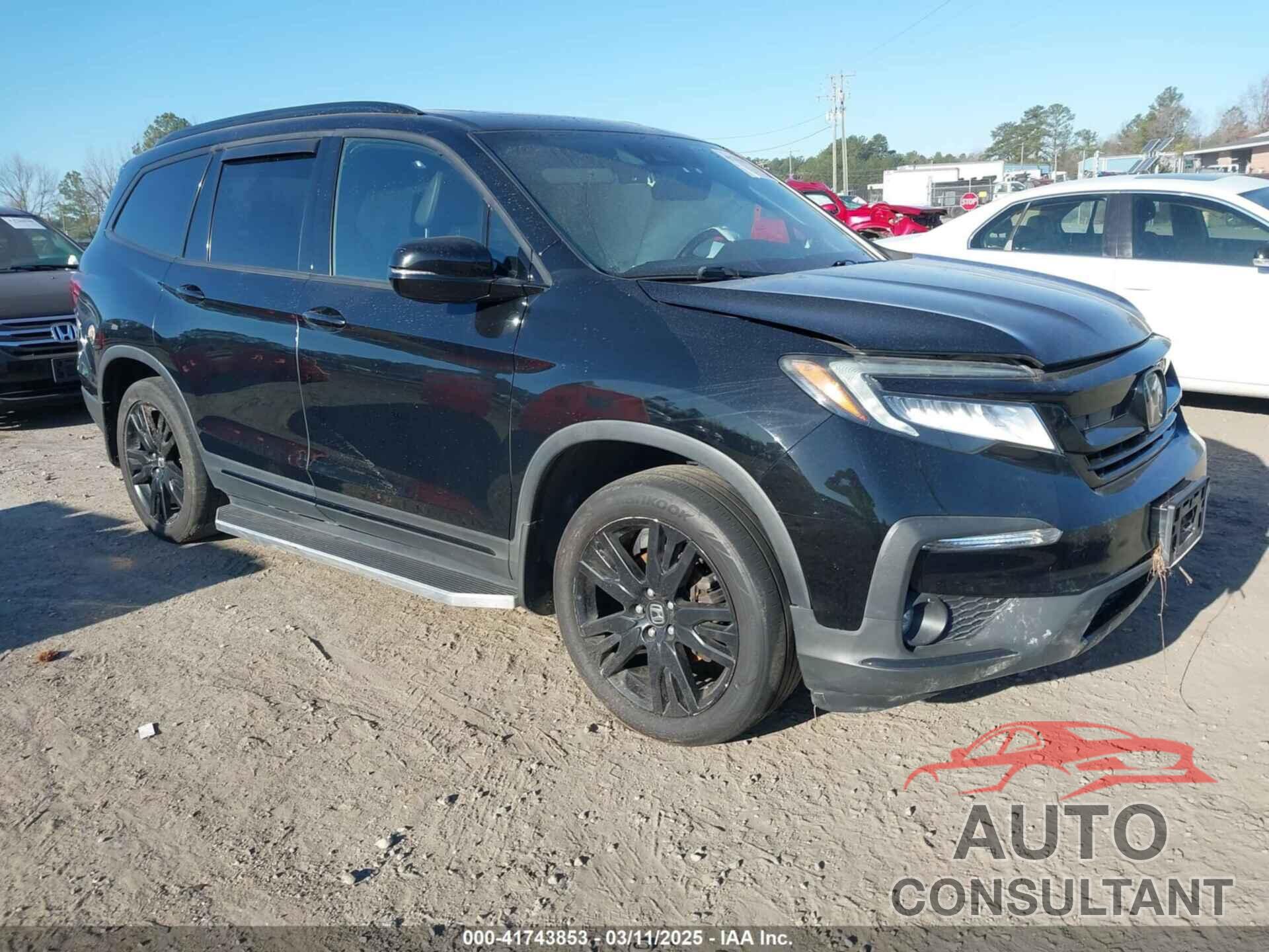 HONDA PILOT 2019 - 5FNYF6H03KB504930