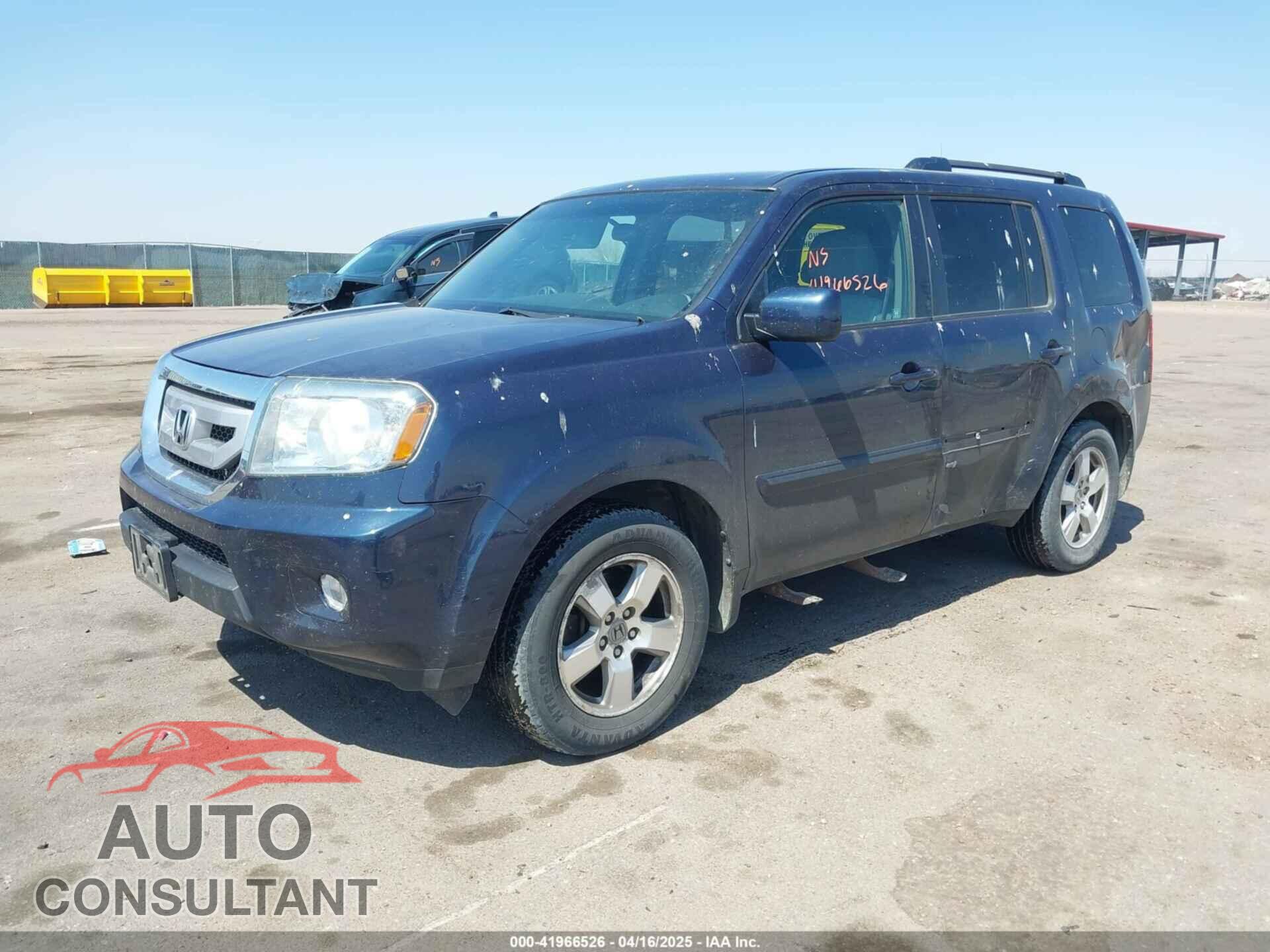 HONDA PILOT 2011 - 5FNYF4H45BB067519