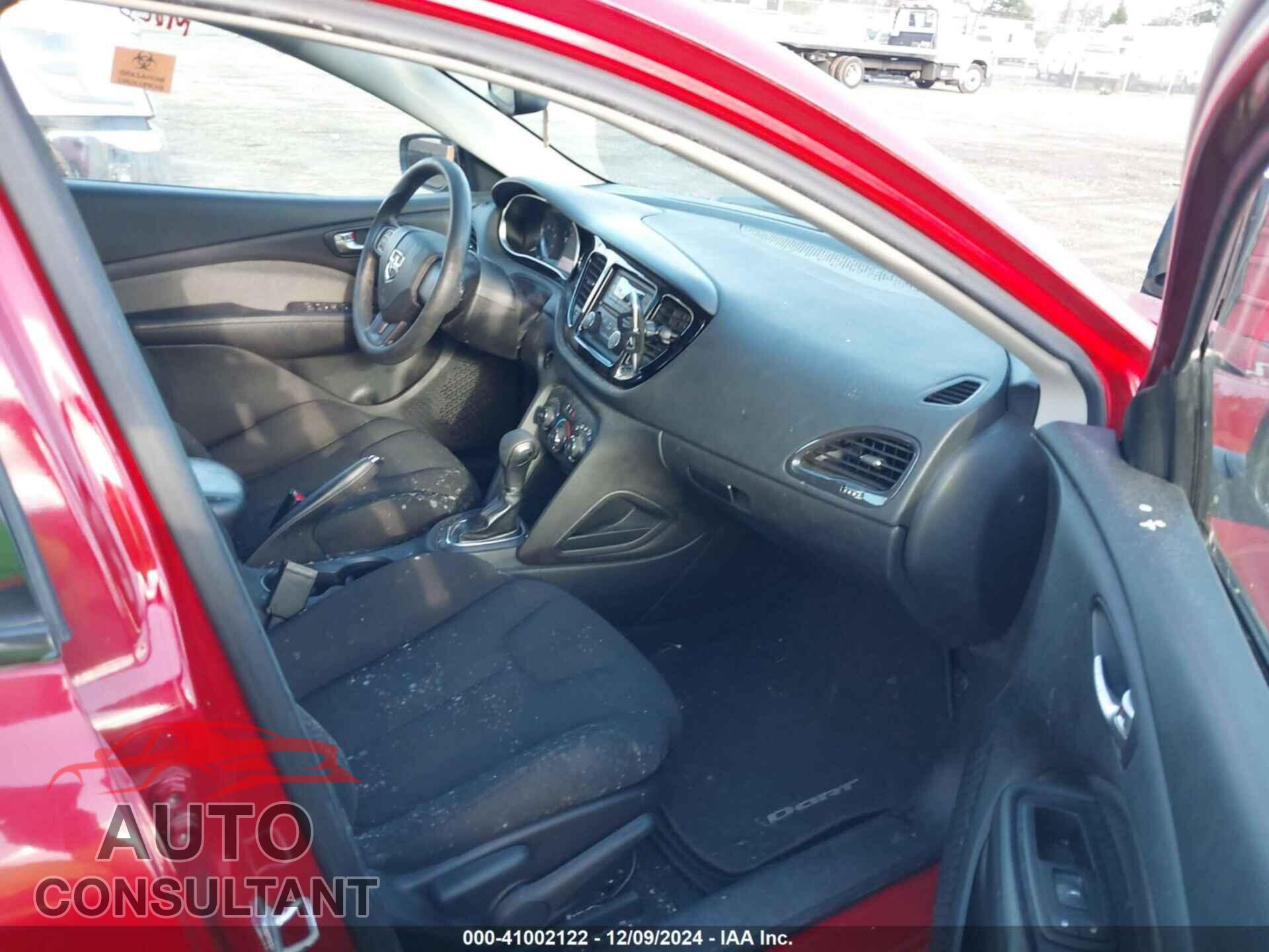 DODGE DART 2013 - 1C3CDFAA0DD141780
