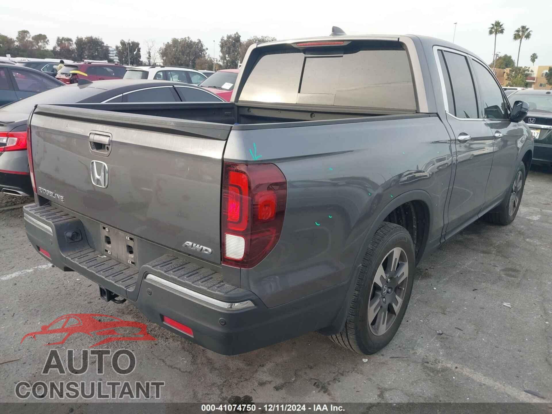 HONDA RIDGELINE 2019 - 5FPYK3F76KB037567