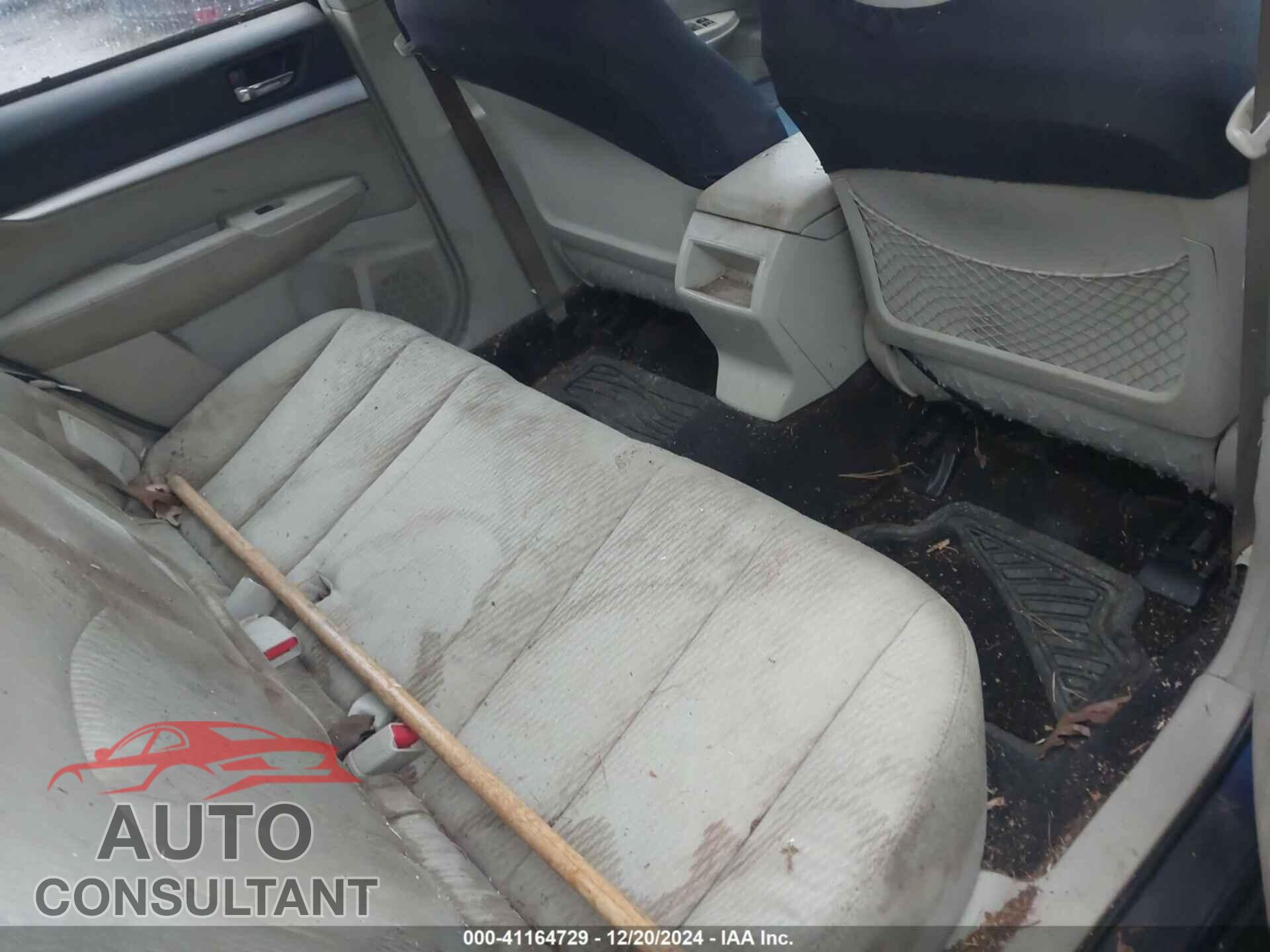 SUBARU OUTBACK 2011 - 4S4BRBAC0B3322265