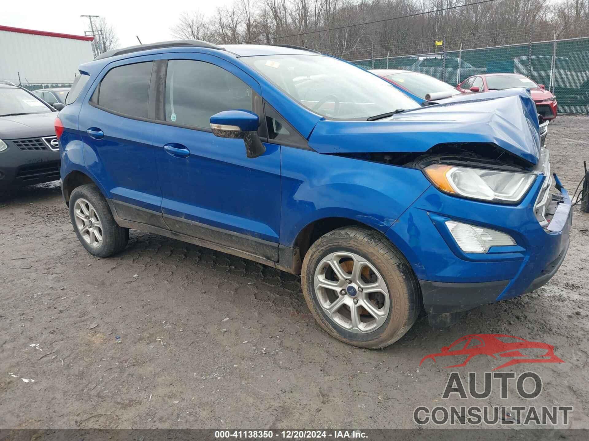 FORD ECOSPORT 2018 - MAJ6P1UL8JC229189