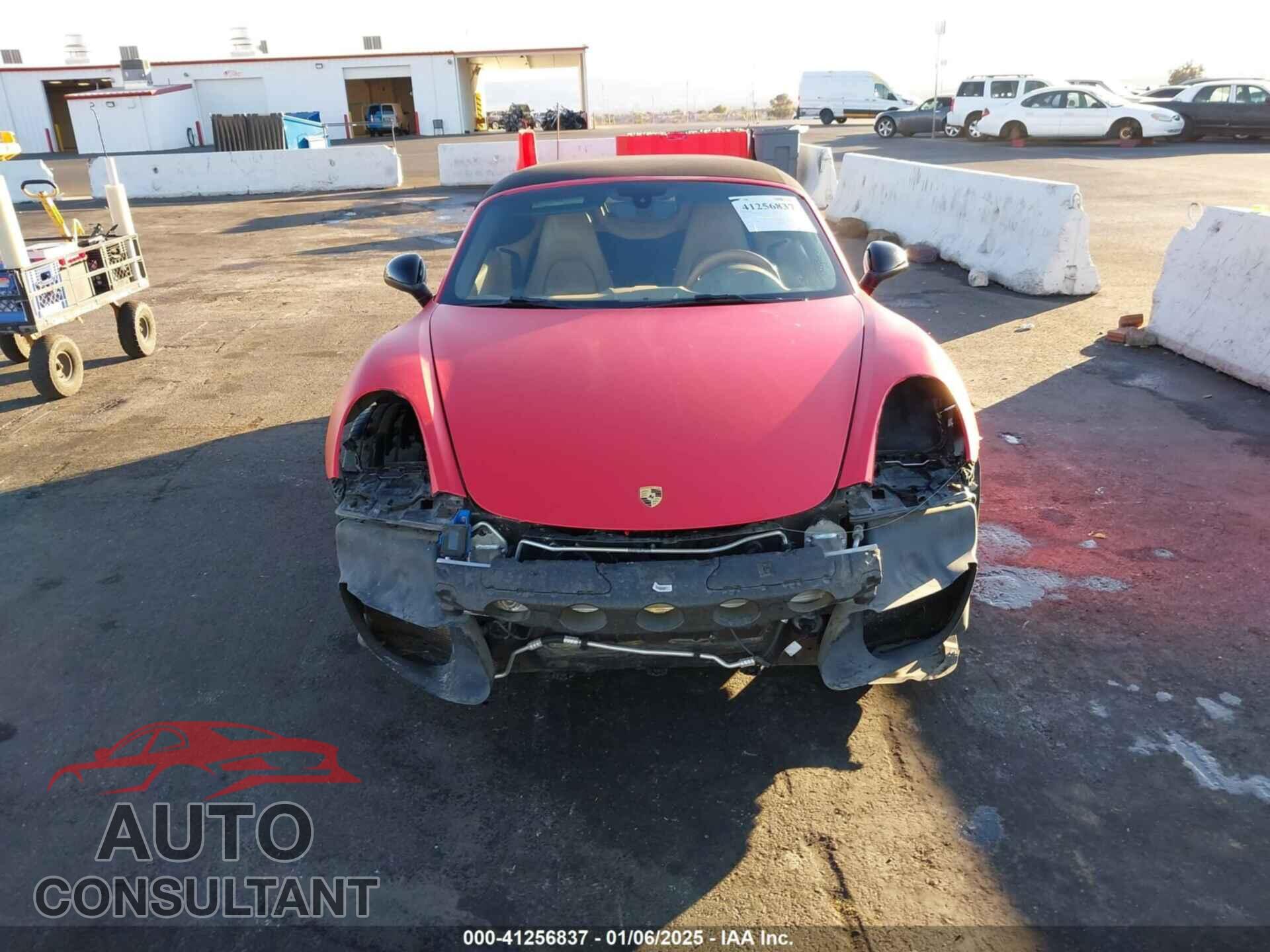 PORSCHE BOXSTER 2014 - WP0CA2A81ES120363