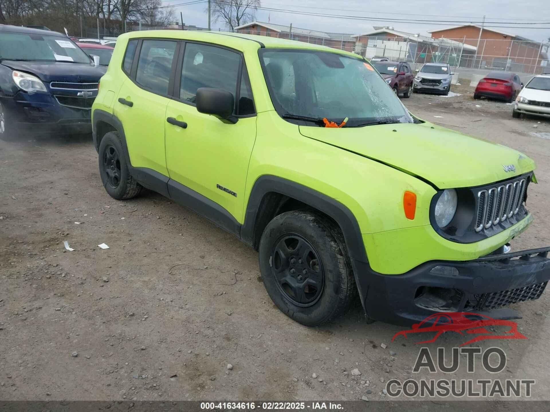 JEEP RENEGADE 2017 - ZACCJAAB0HPF47257