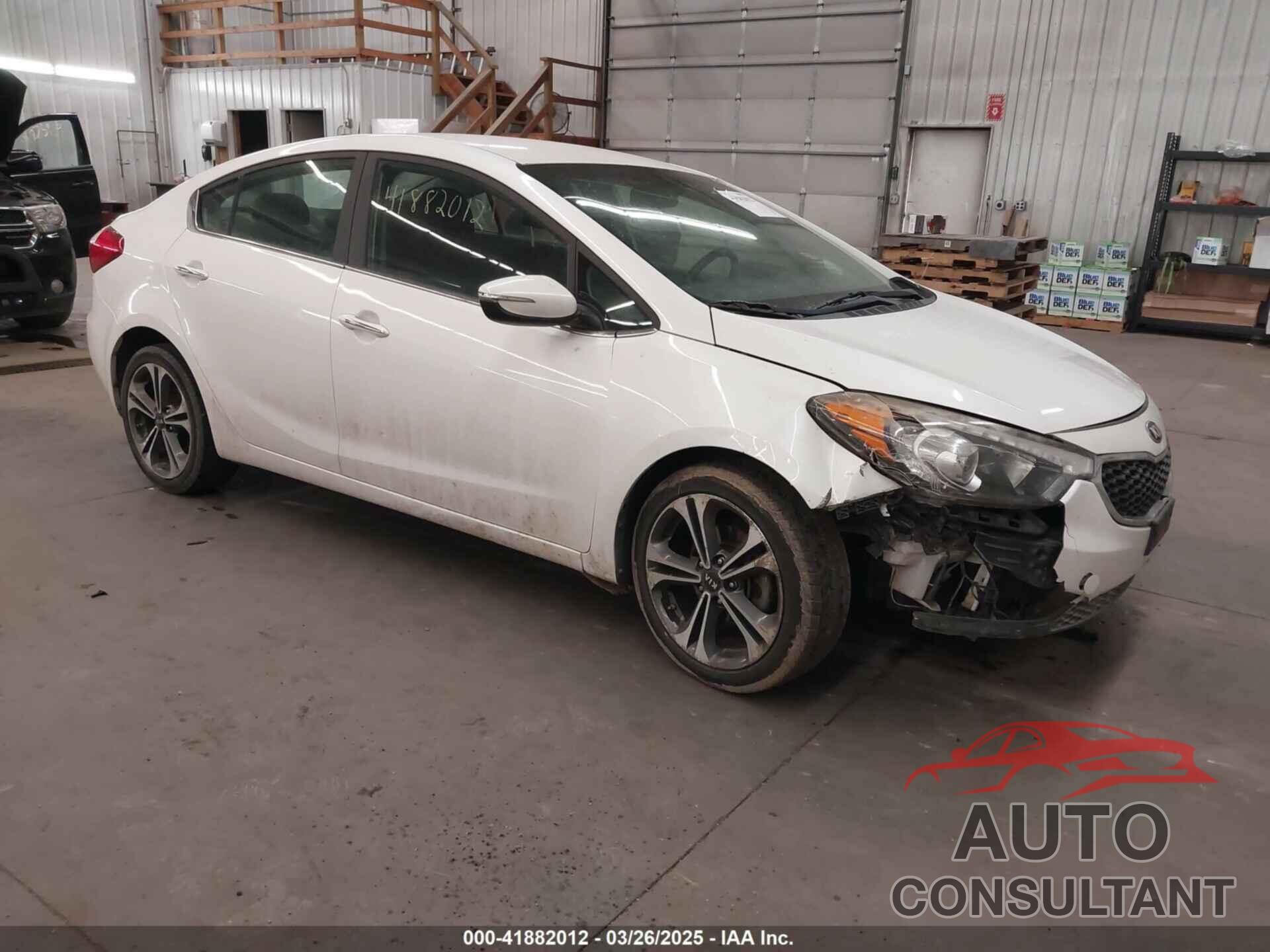 KIA FORTE 2014 - KNAFX4A80E5205536