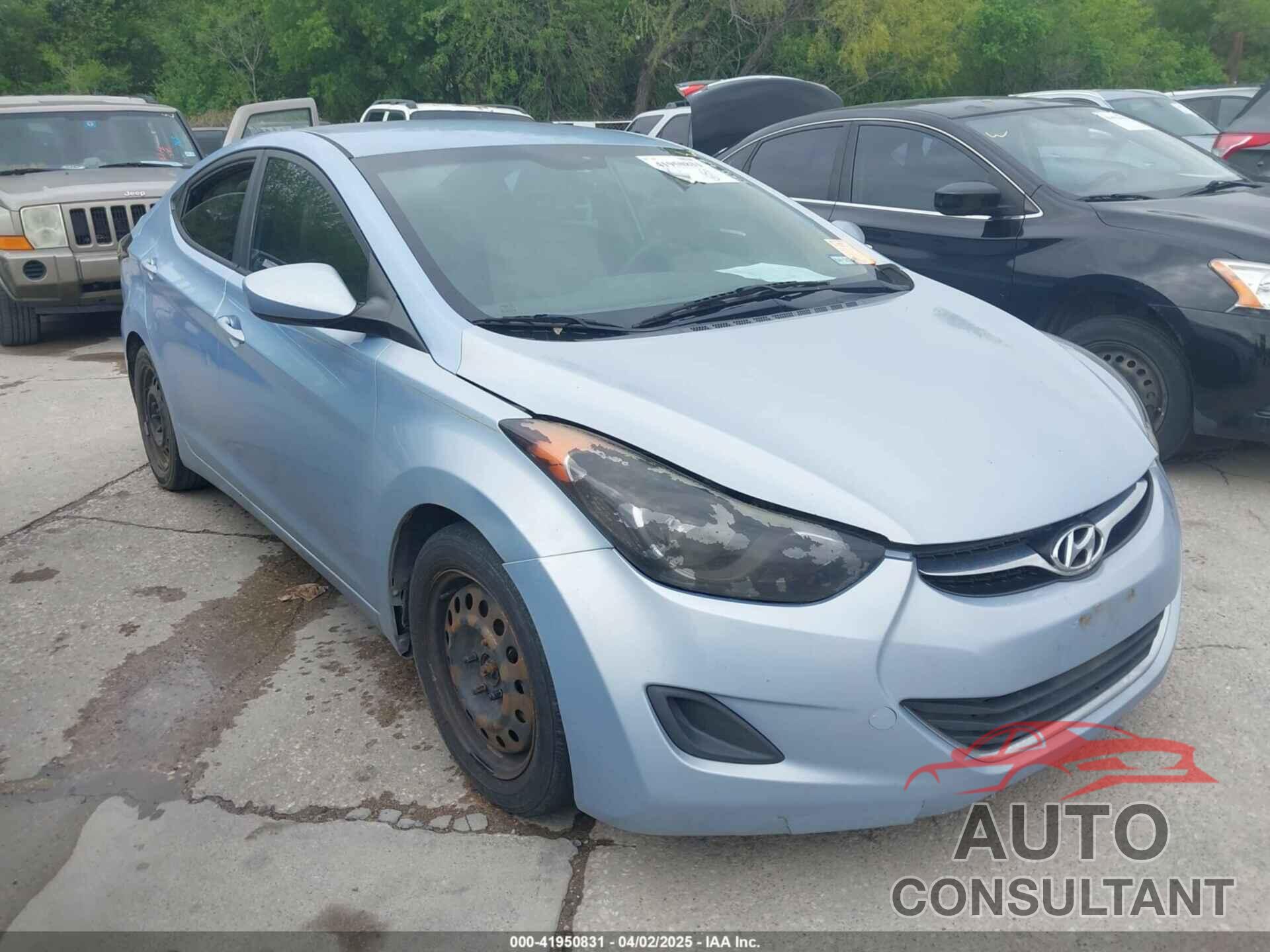 HYUNDAI ELANTRA 2013 - KMHDH4AE1DU644693