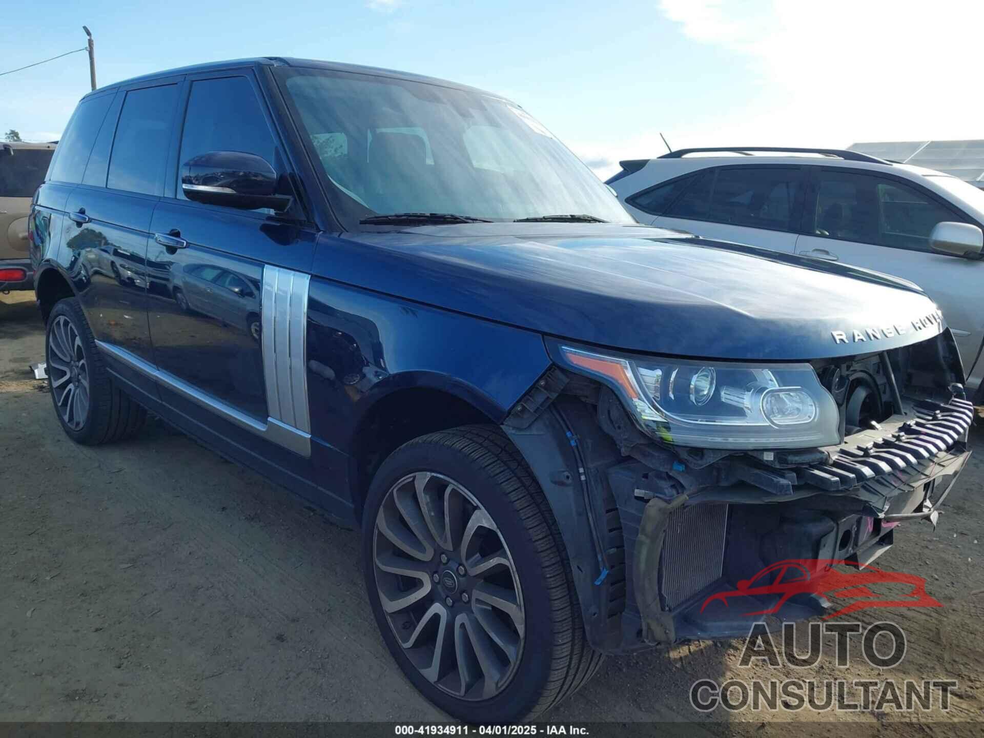 LAND ROVER RANGE ROVER 2013 - SALGV2EF3DA112289