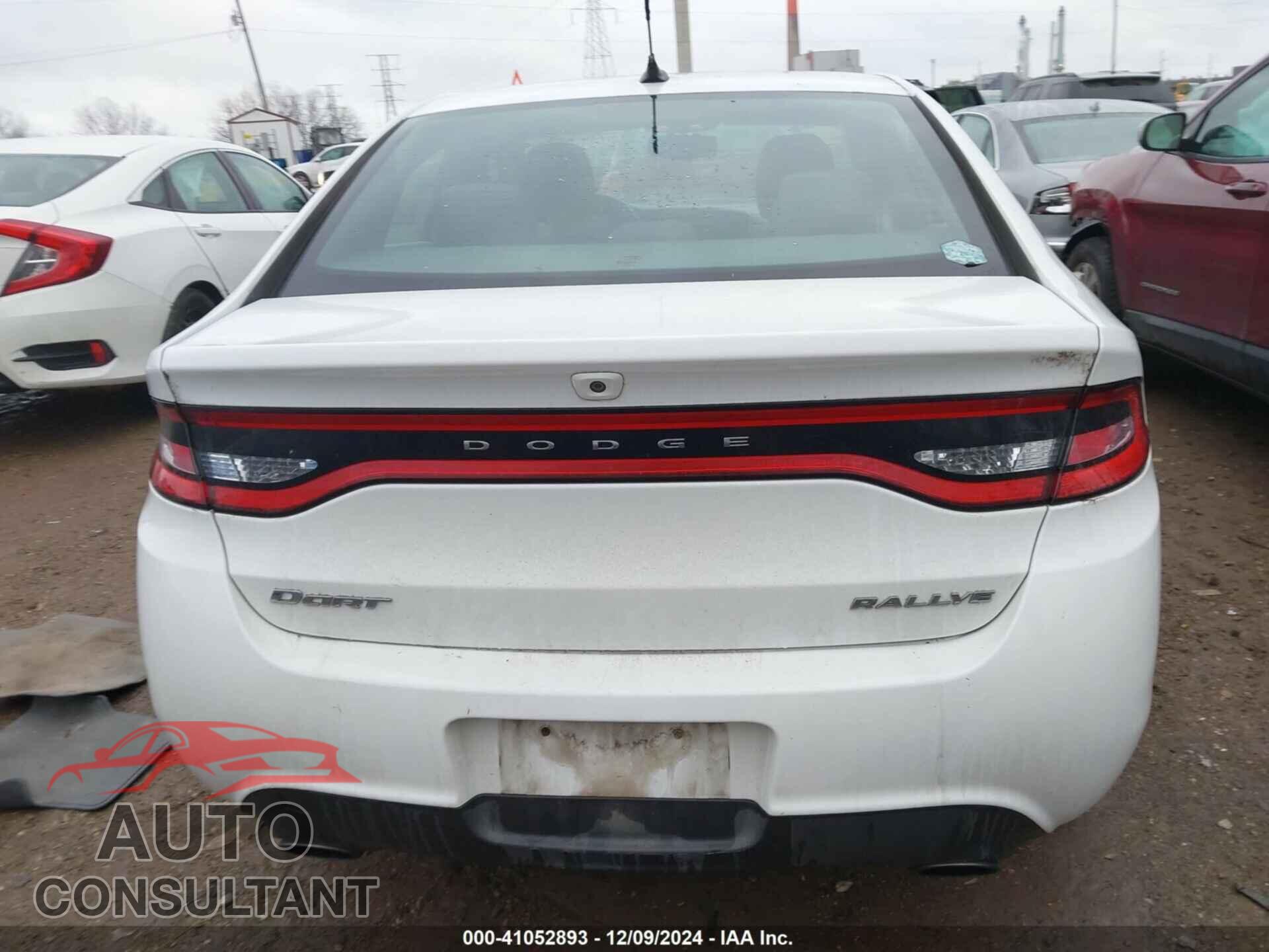 DODGE DART 2013 - 1C3CDFBA6DD143676