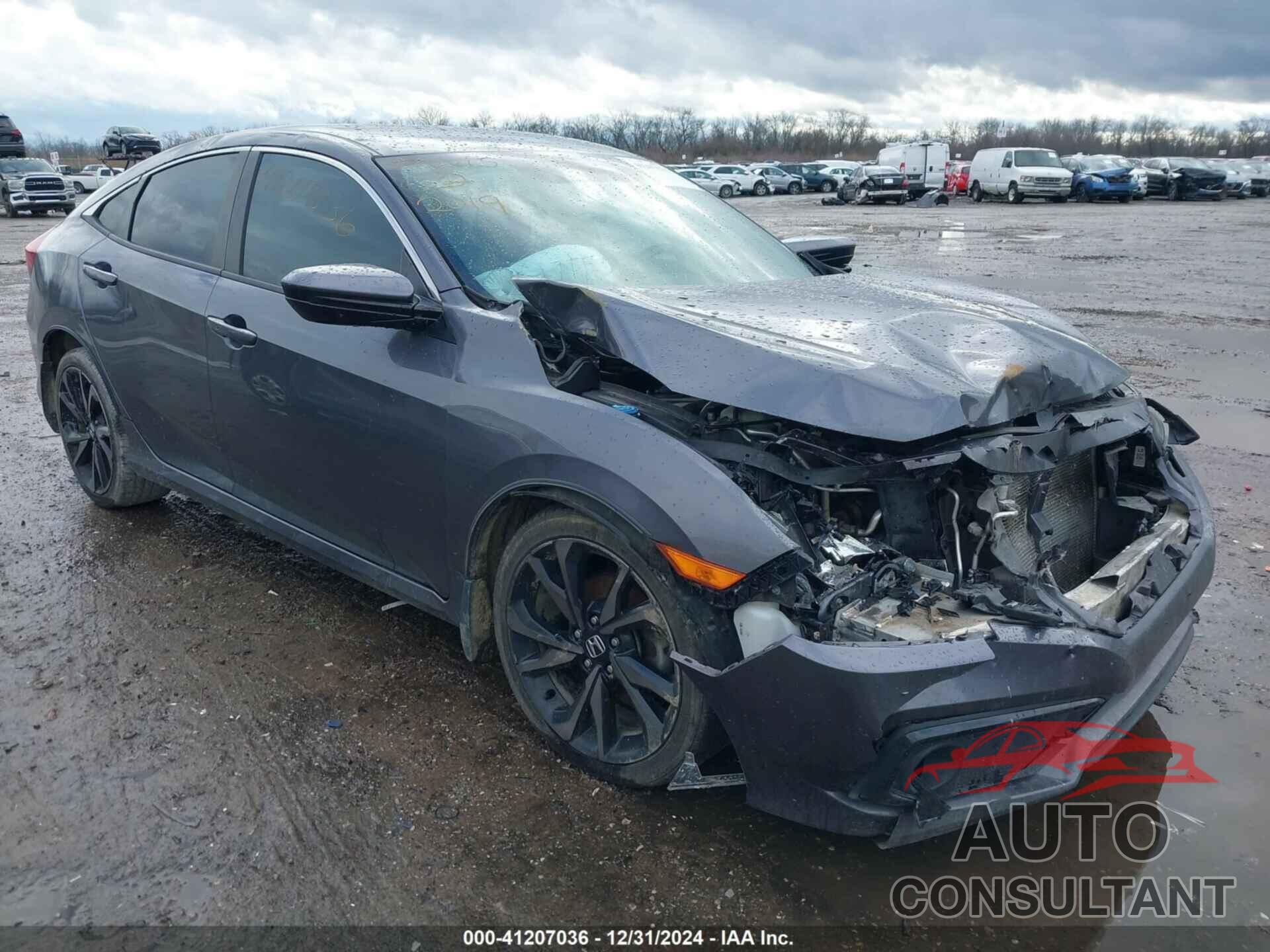 HONDA CIVIC 2019 - 2HGFC2F81KH595564