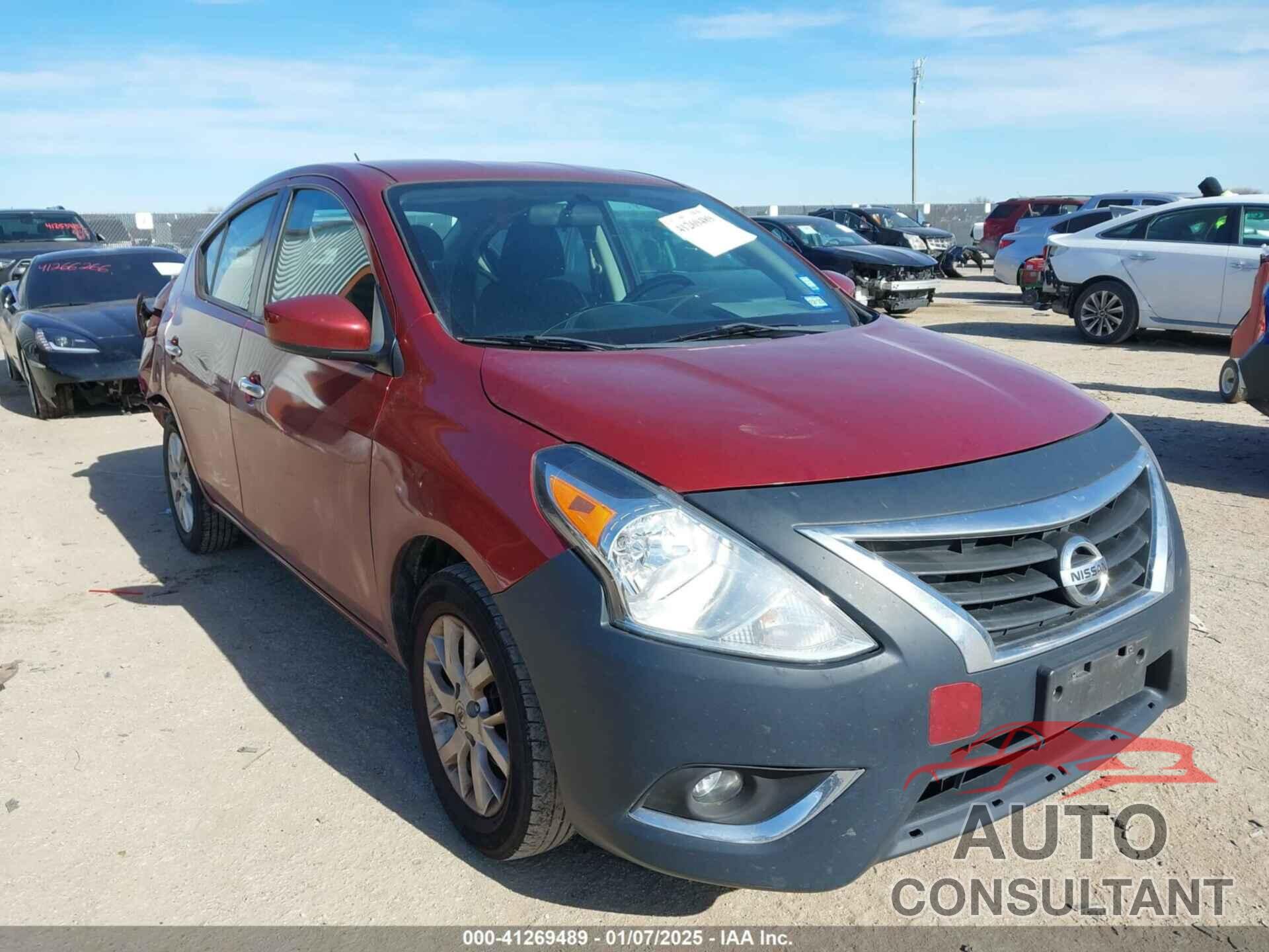 NISSAN VERSA 2018 - 3N1CN7AP7JL882164