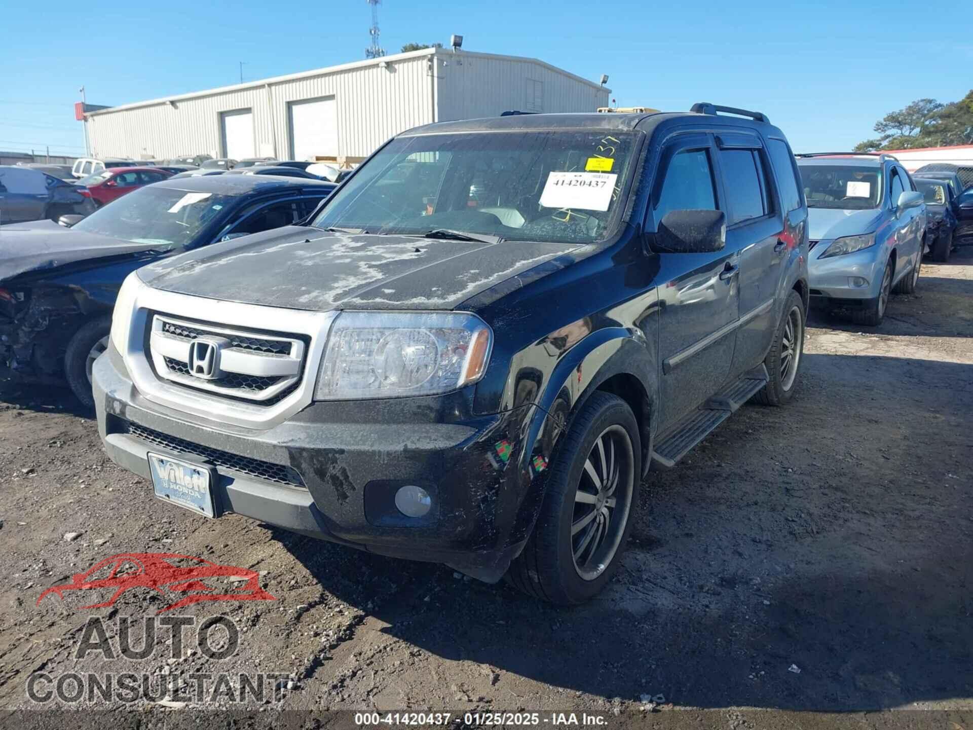 HONDA PILOT 2009 - 5FNYF38959B004758