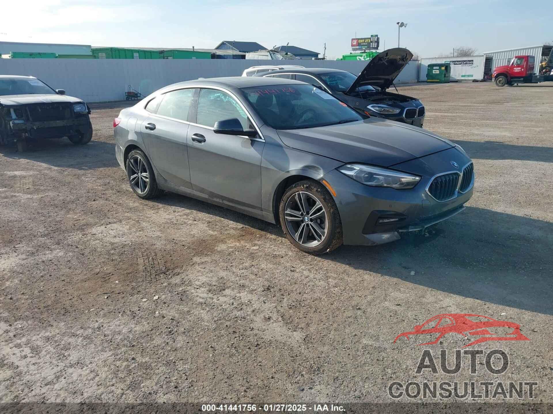 BMW 228I GRAN COUPE 2021 - WBA73AK00M7H55428