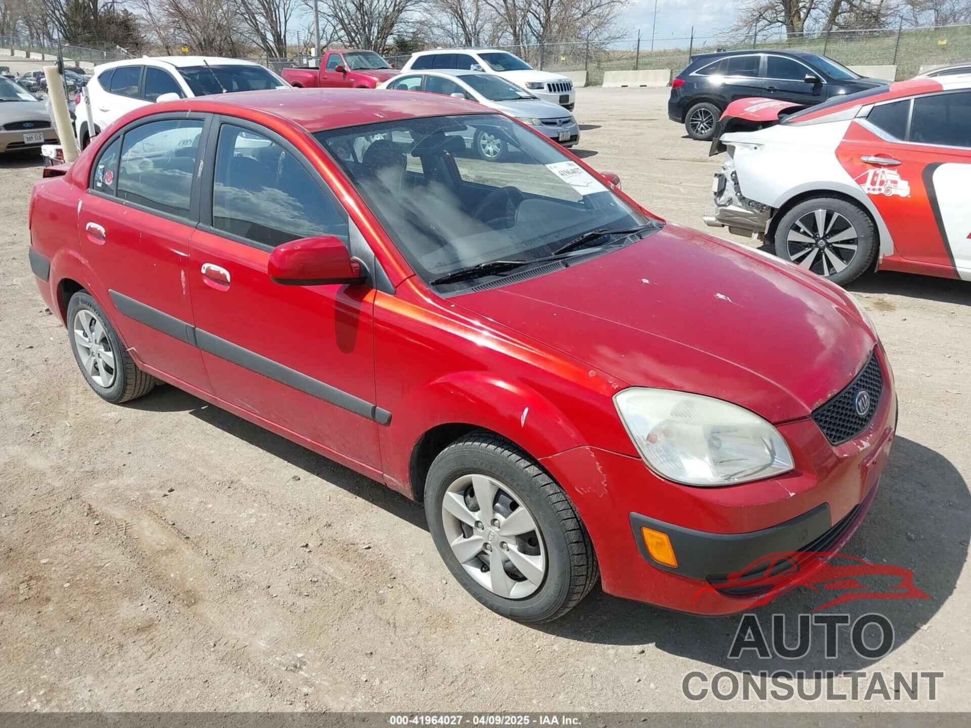 KIA RIO 2009 - KNADE223396484470