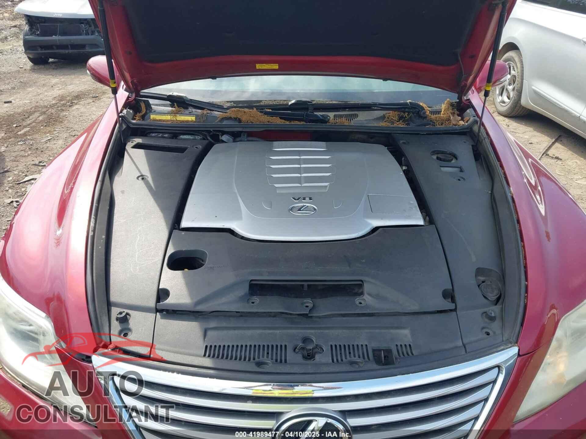 LEXUS LS 460 2012 - JTHBL5EF9C5113574