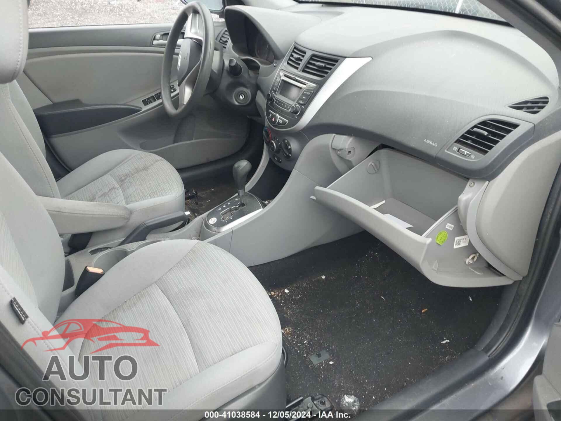 HYUNDAI ACCENT 2016 - KMHCT4AEXGU043457