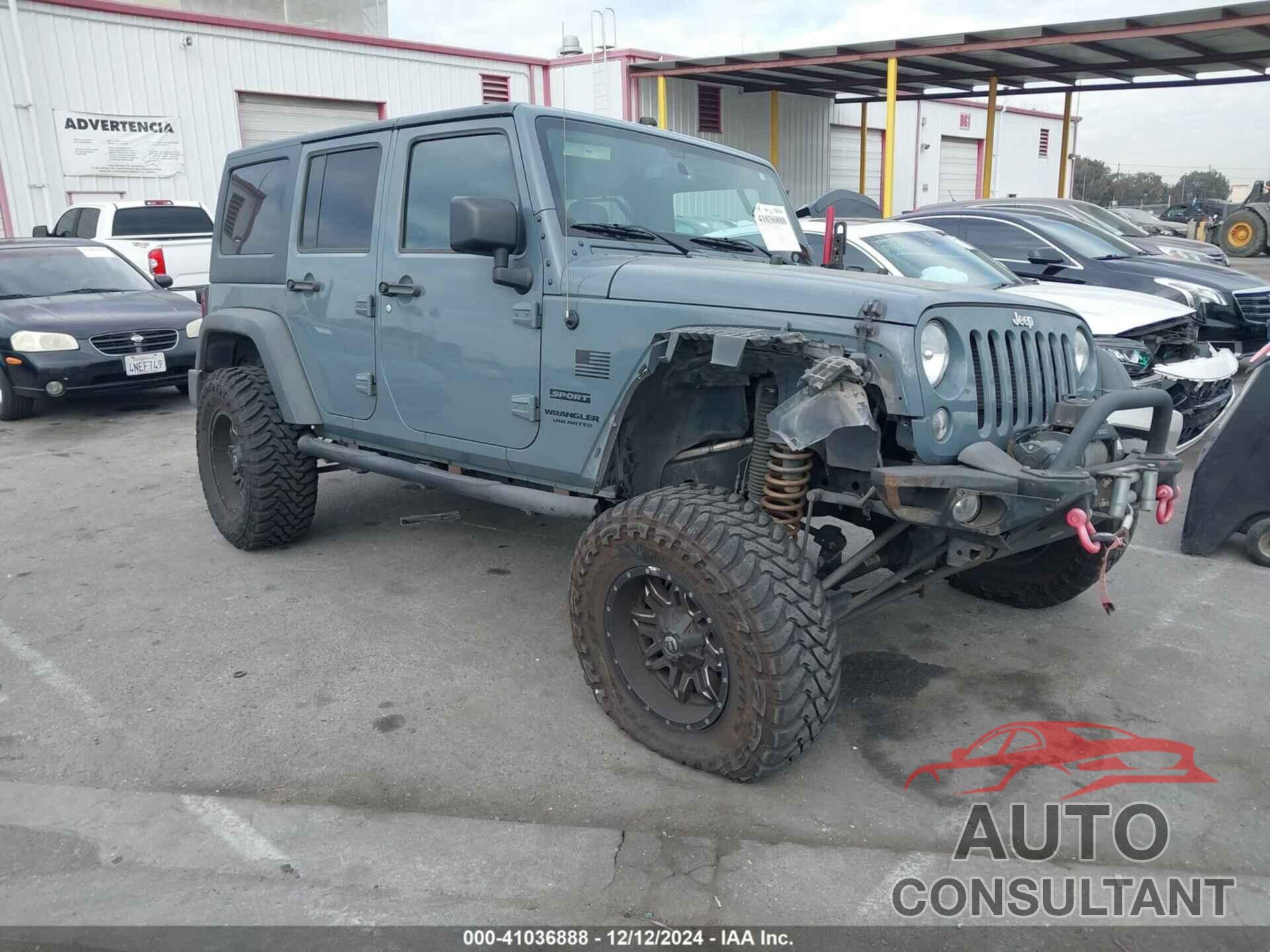 JEEP WRANGLER UNLIMITED 2015 - 1C4BJWDG2FL774130