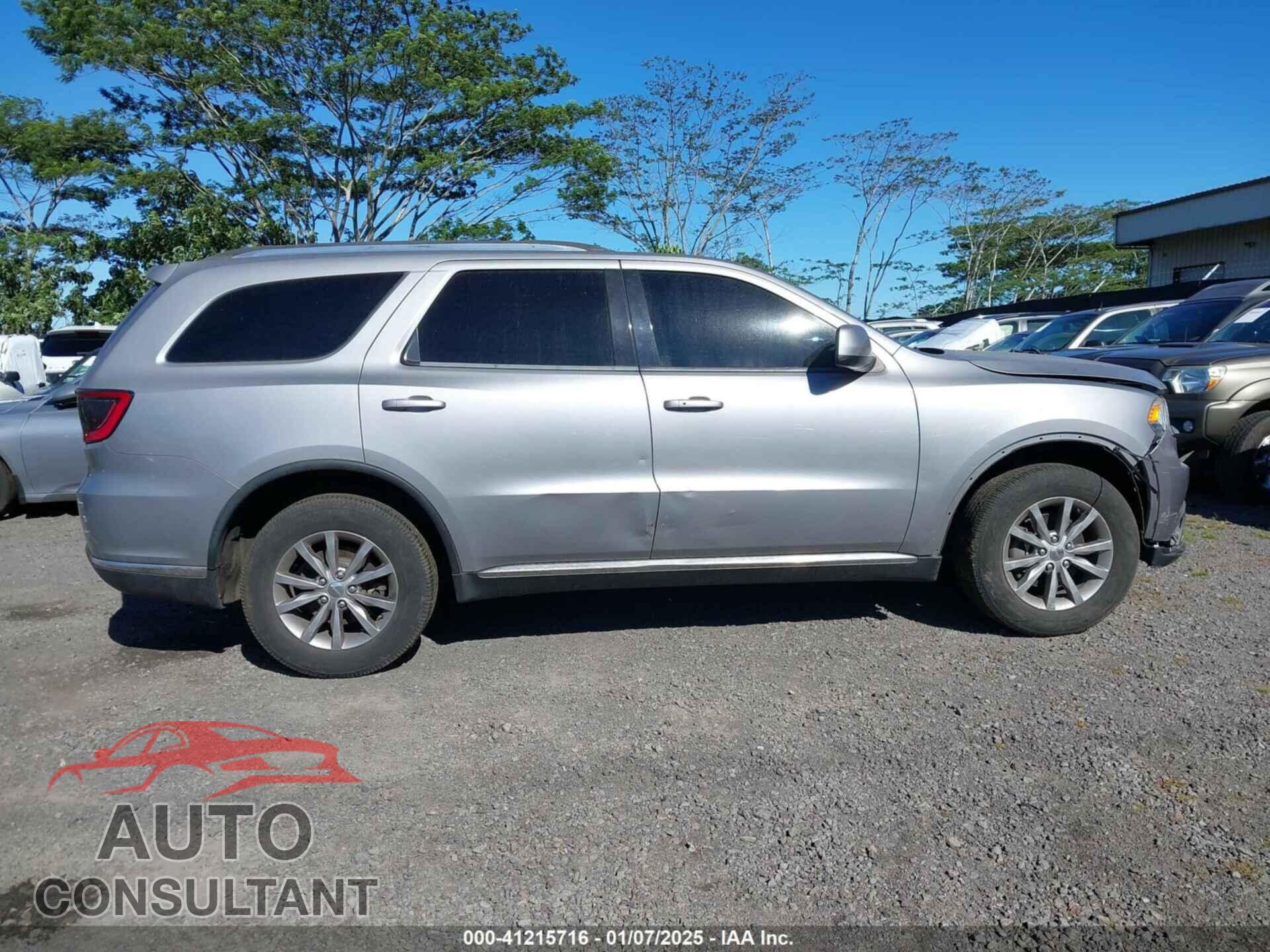 DODGE DURANGO 2017 - 1C4RDJAG4HC753098