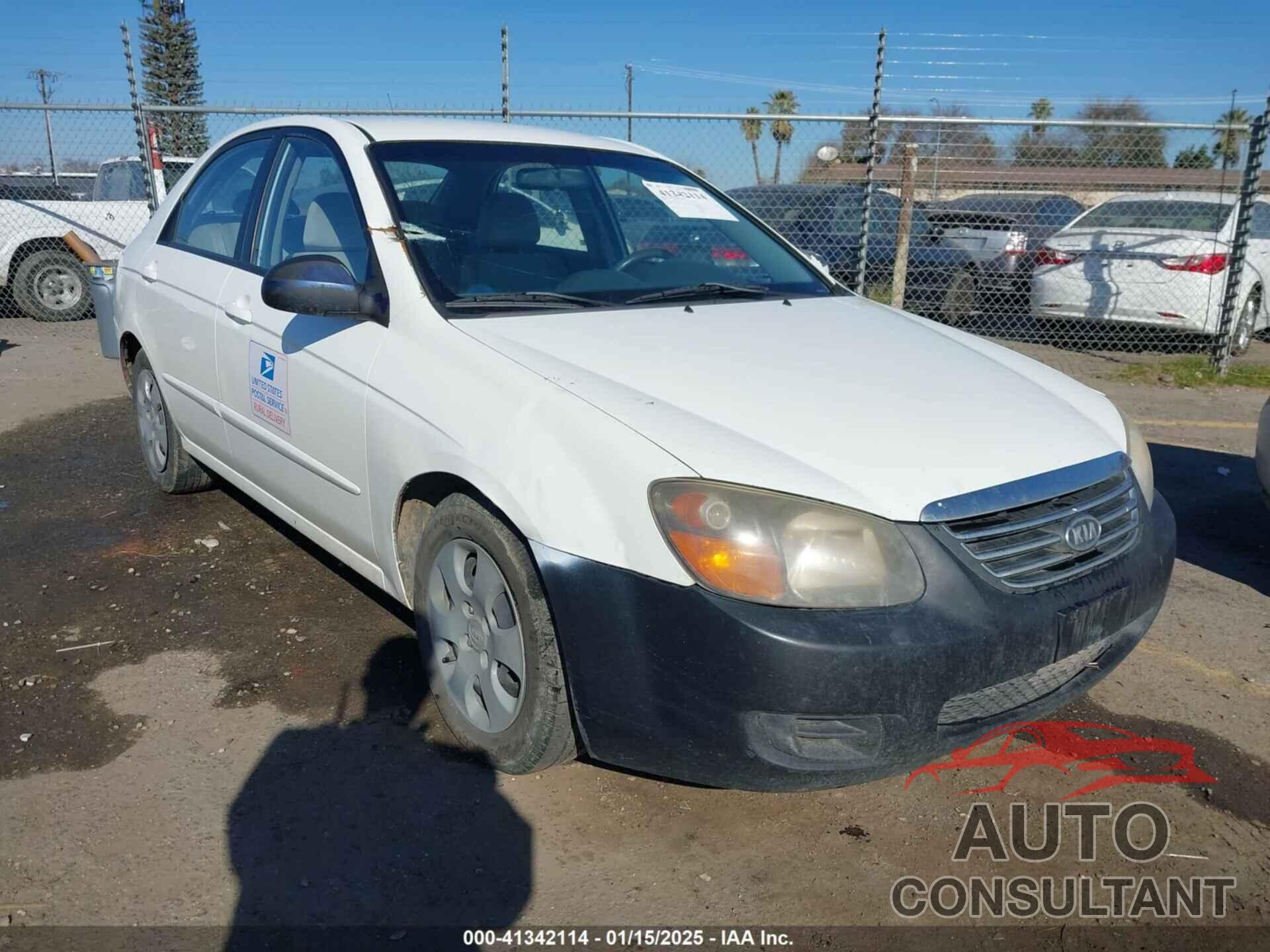 KIA SPECTRA 2009 - KNAFE222195614302