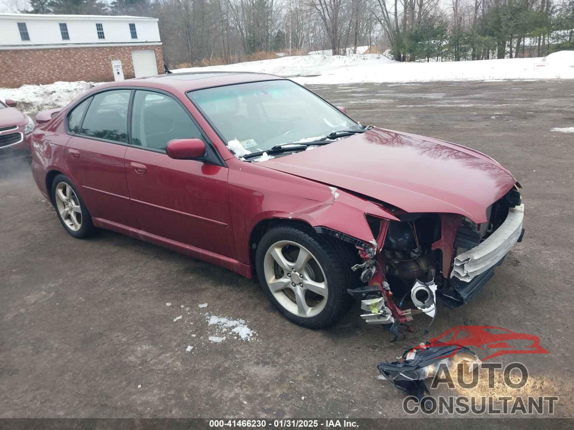 SUBARU LEGACY 2009 - 4S3BL616597211947