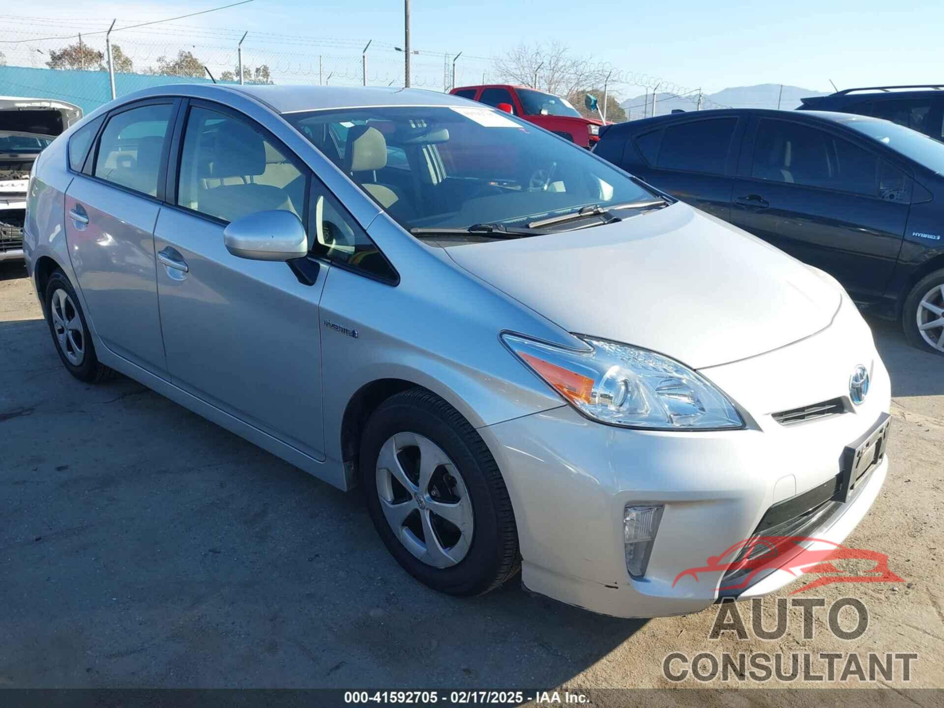 TOYOTA PRIUS 2015 - JTDKN3DU9F0480508