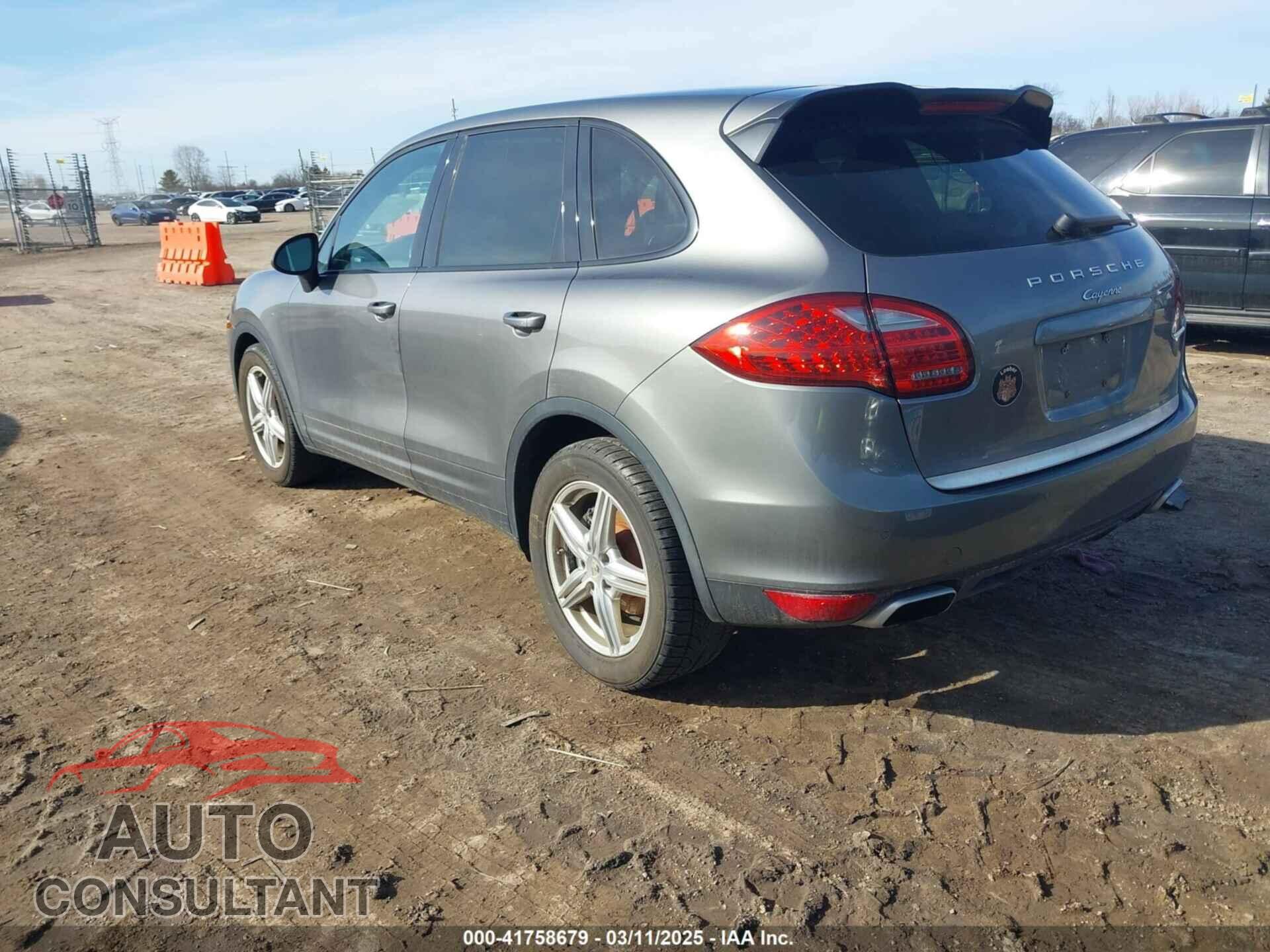 PORSCHE CAYENNE 2013 - WP1AA2A21DLA06809